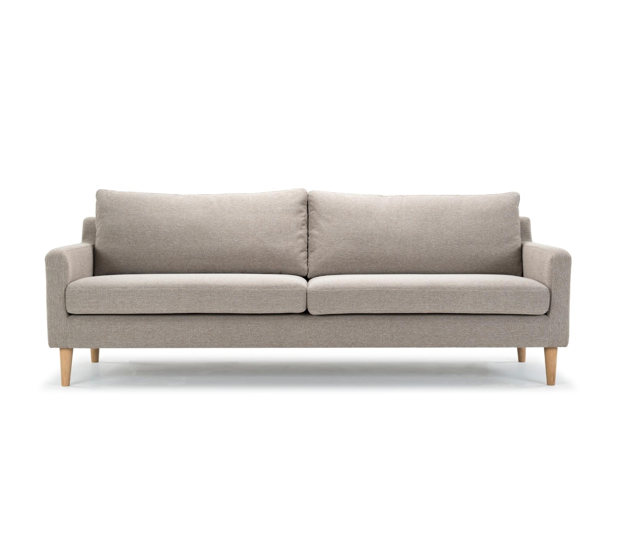 Astha Sofa 3-Sitzer Agnes Brown