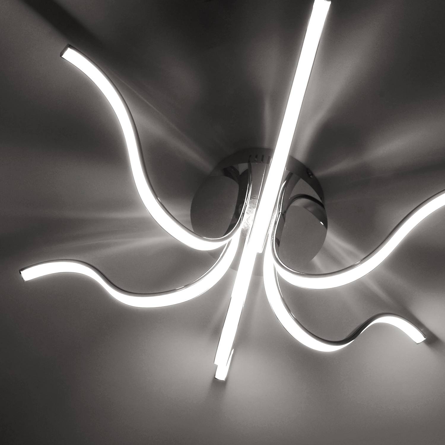 Valerie III LED-Deckenleuchte 6-flammig Eisen  