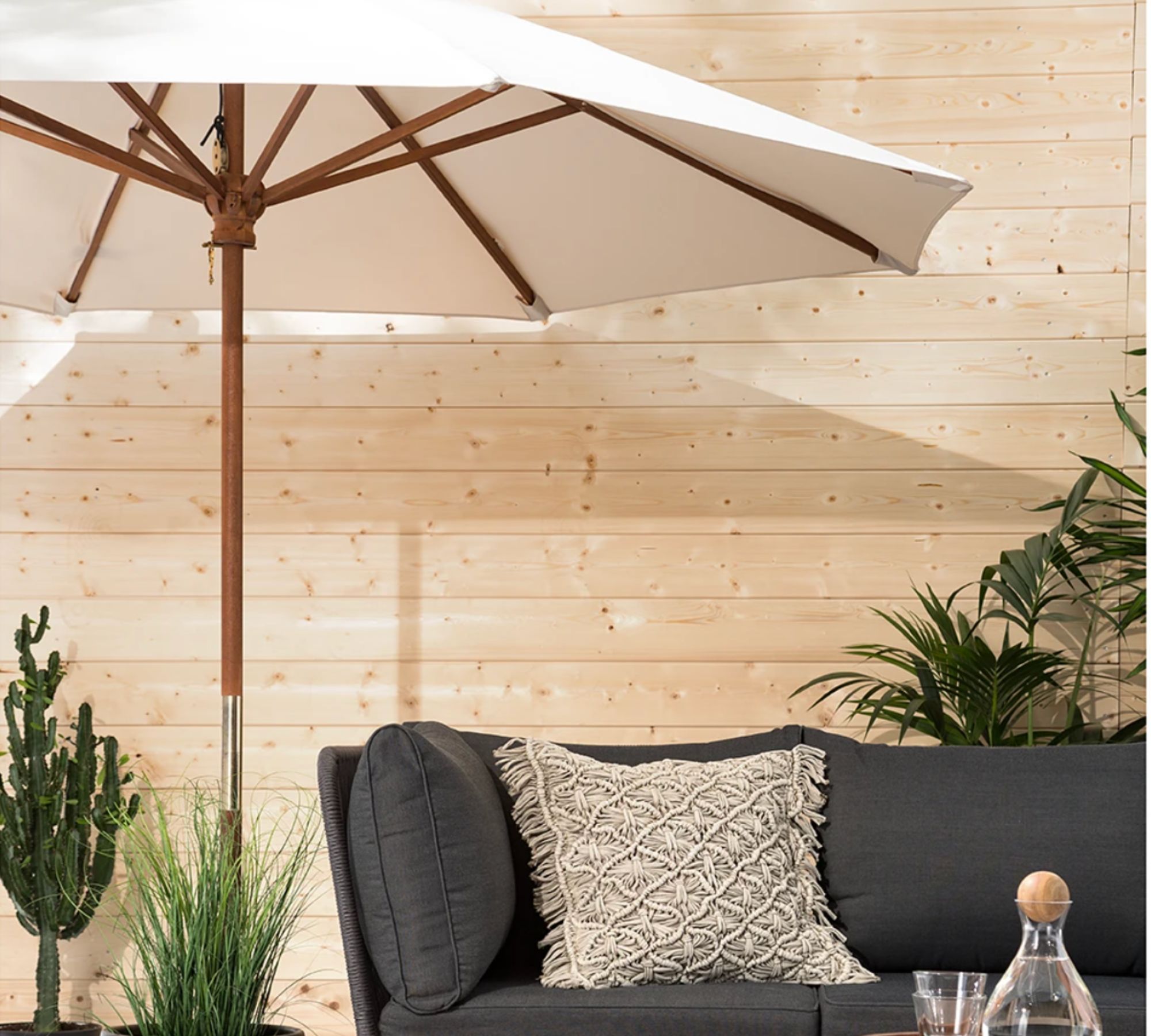 Sonnenschirm Sombrilla I Beige