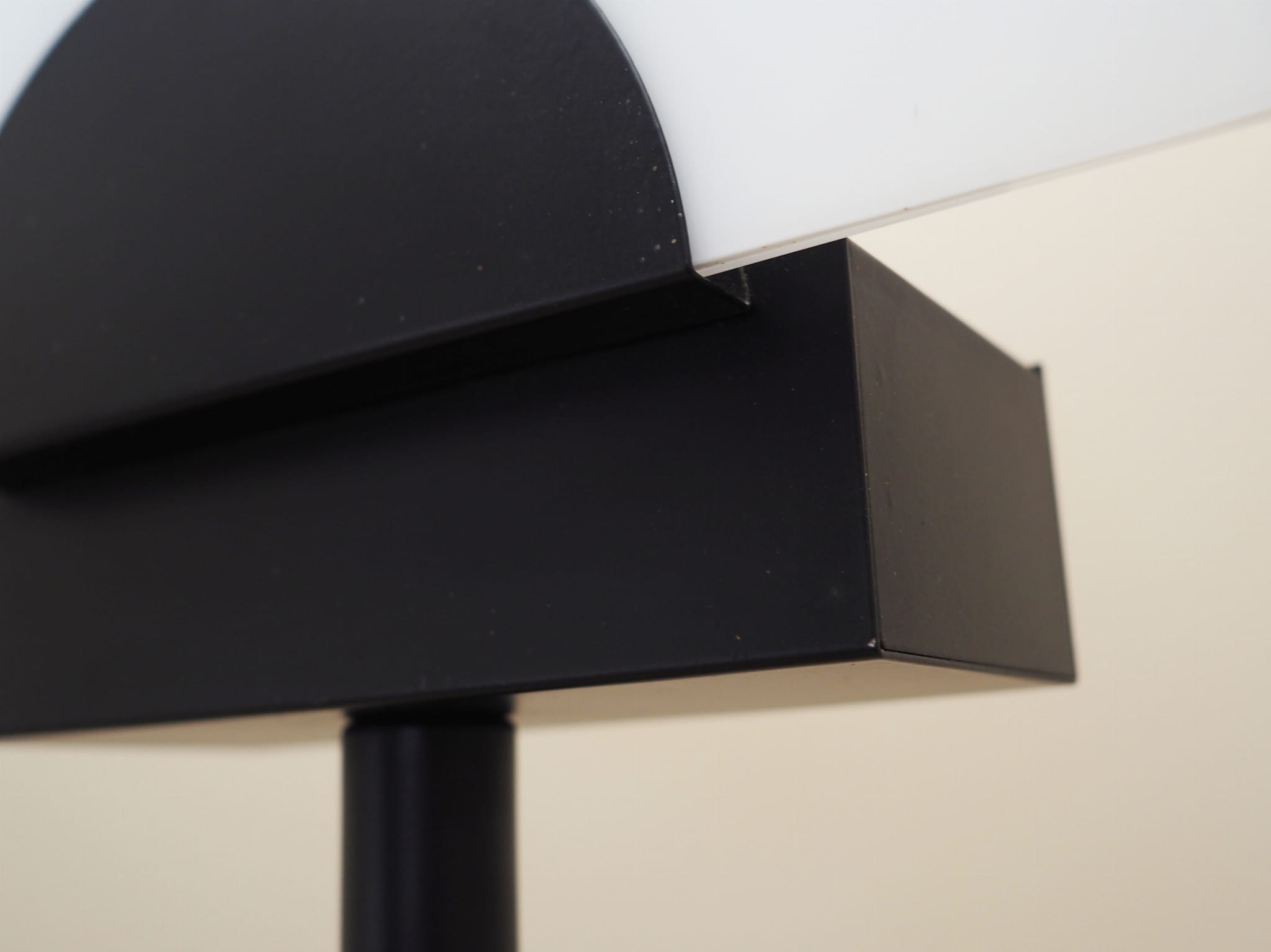 Floor lamp Metal Glass 1970s