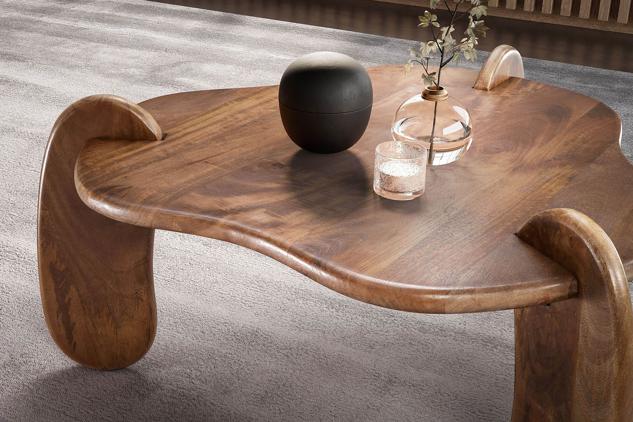 Winigan Coffee Table Mango Solid Natural