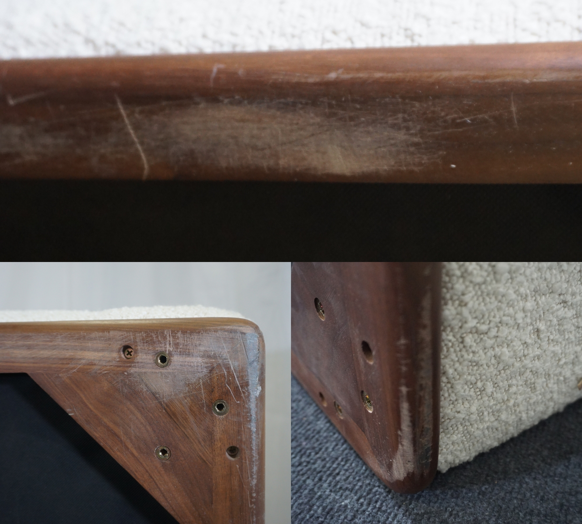 Vilmar Sofa 3-Sitzer Récamiere Links Maya Cream