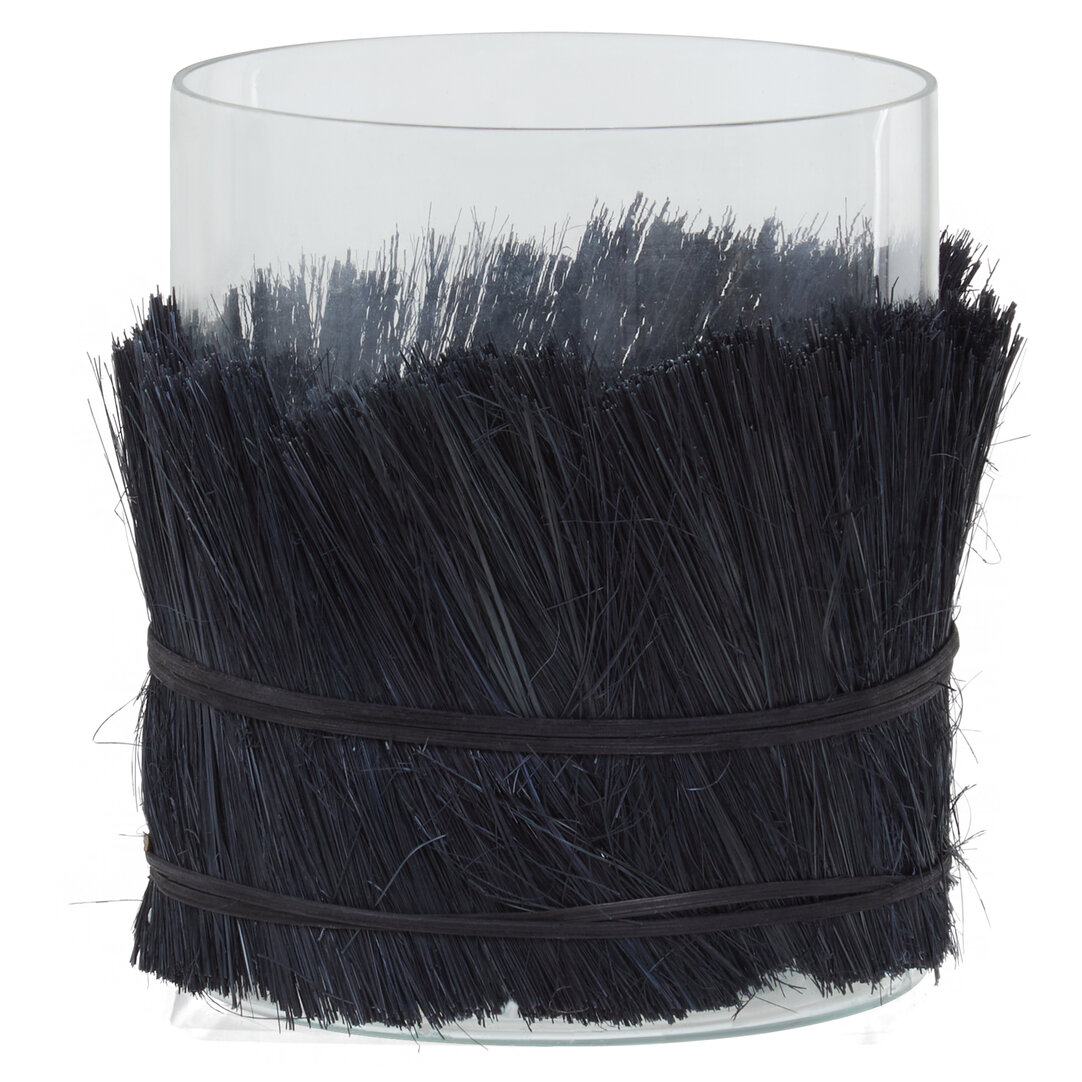 Kuta Kerzenhalter / Vase Groß Schwarz