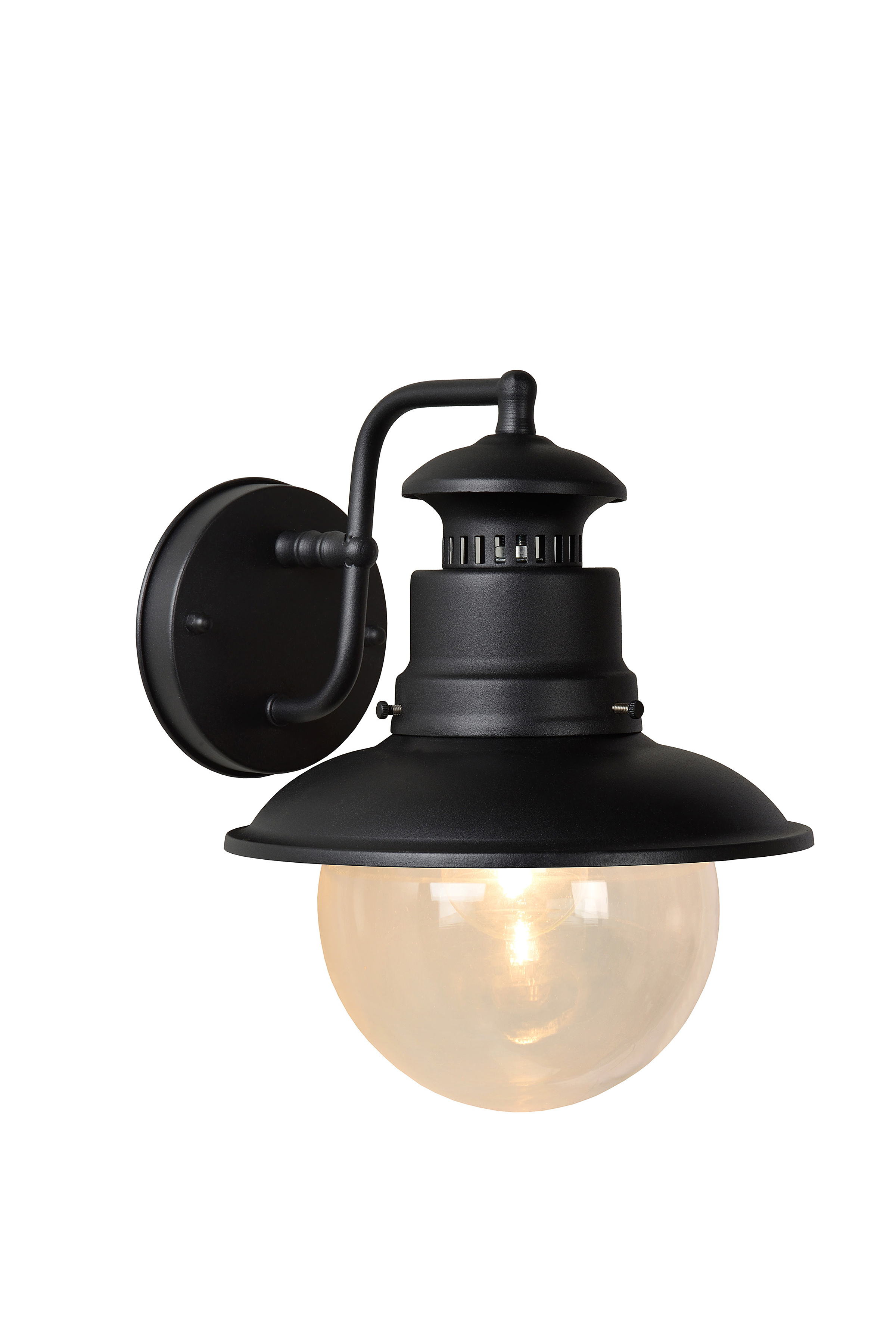 Außenwandleuchte Figo Aluminium Schwarz