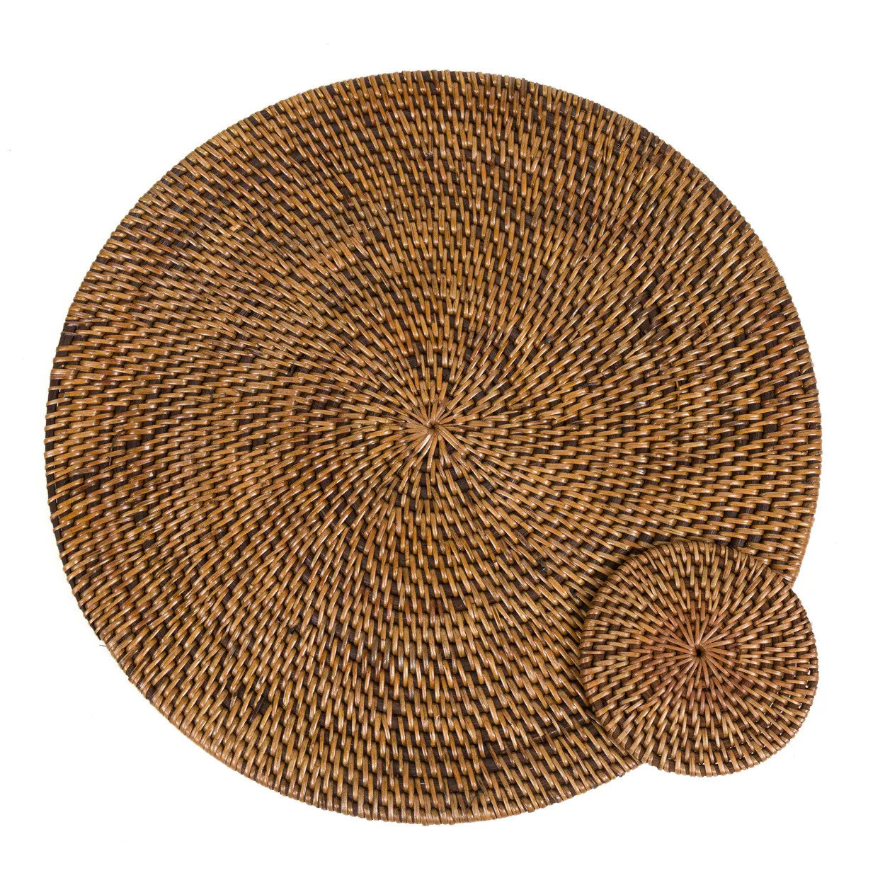 Colonial Untersetzer Naturbraun