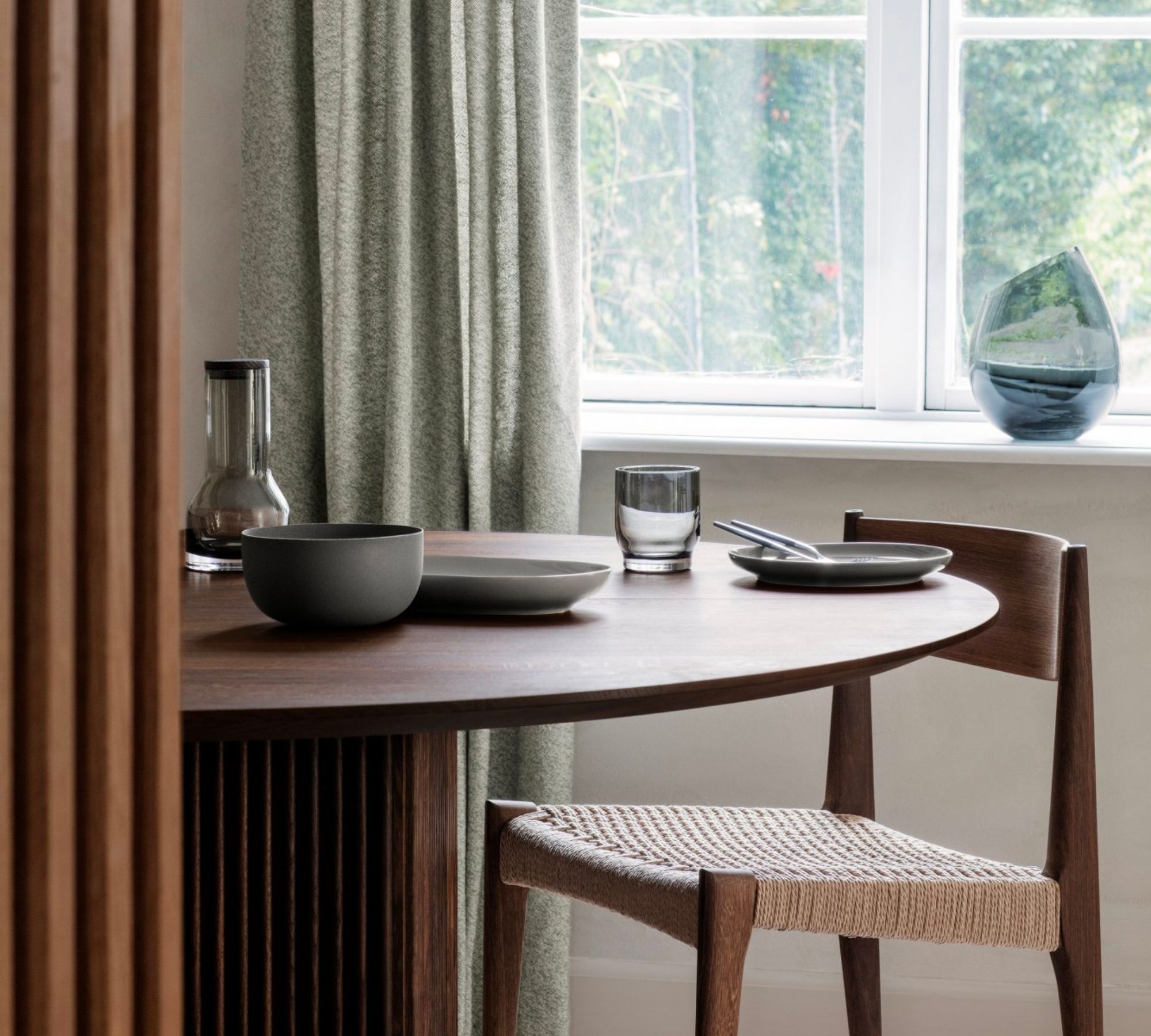 Reo Schale Pulverbeschichteter Stahl L ⌀ 15 cm Pewter 66045