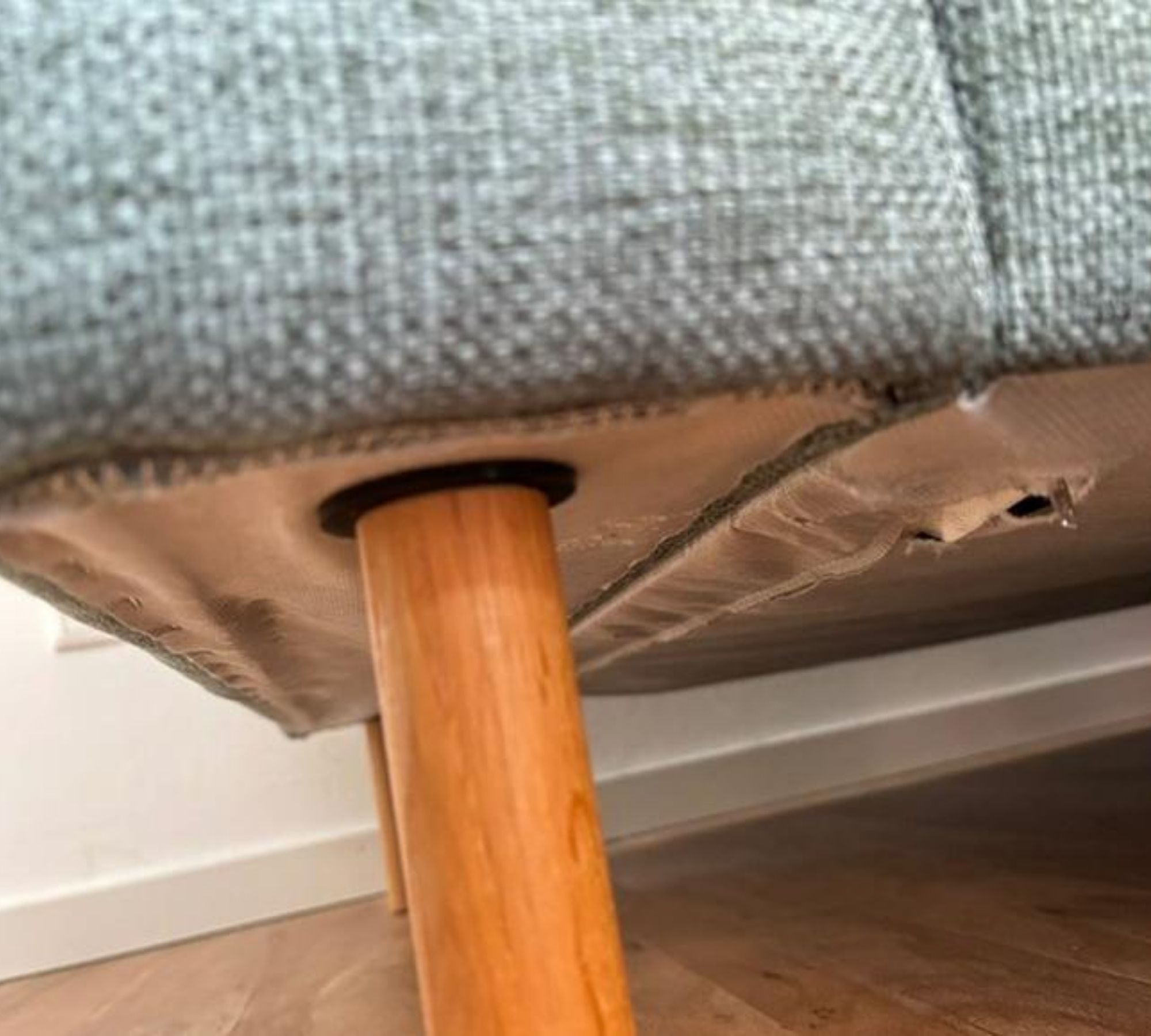 Scandinavia Ecksofa Blaugrün