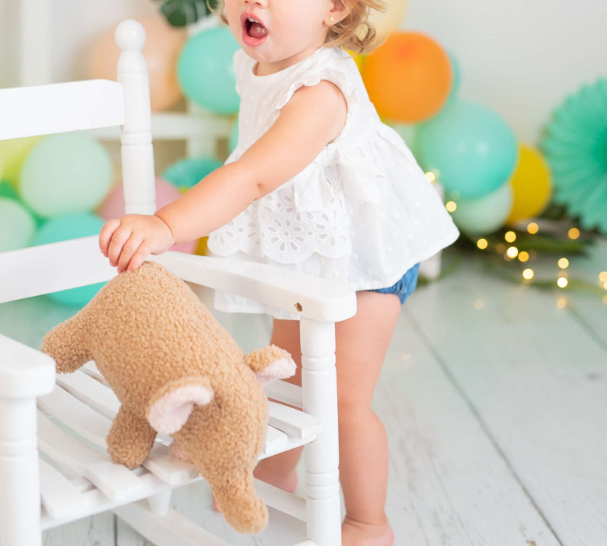 Baby Elephant Plush Toy Cotton Brown