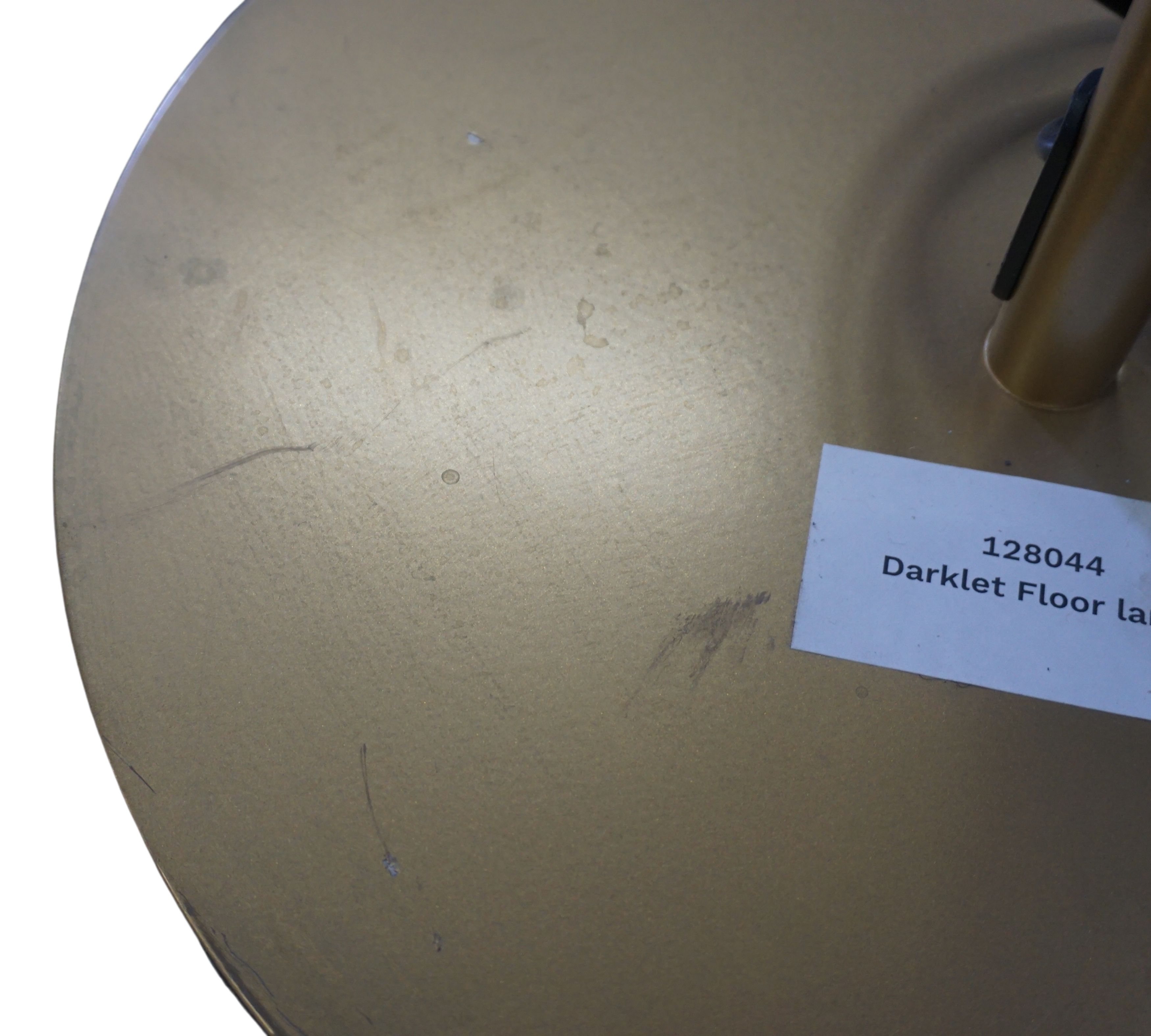 Darkled Stehlampe Gold