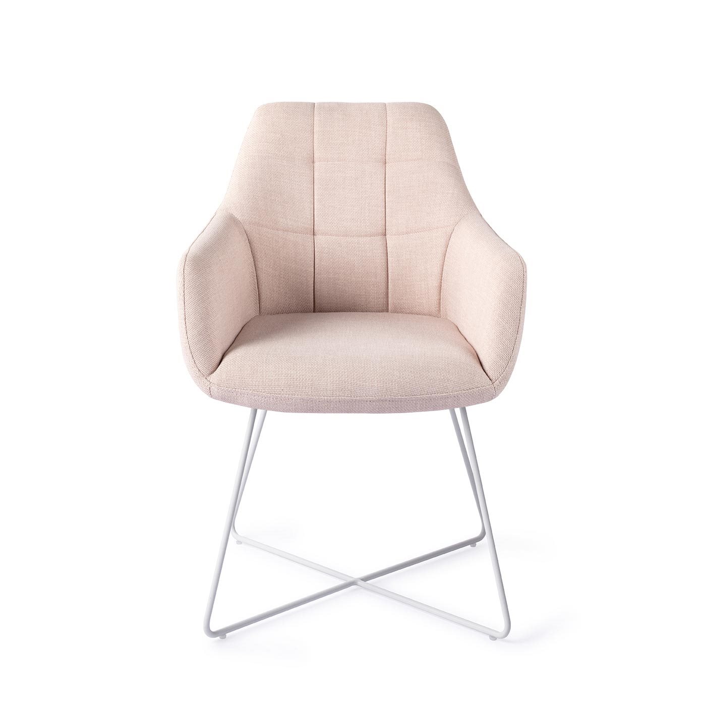 Noto Dining chair Cross Petal Pink