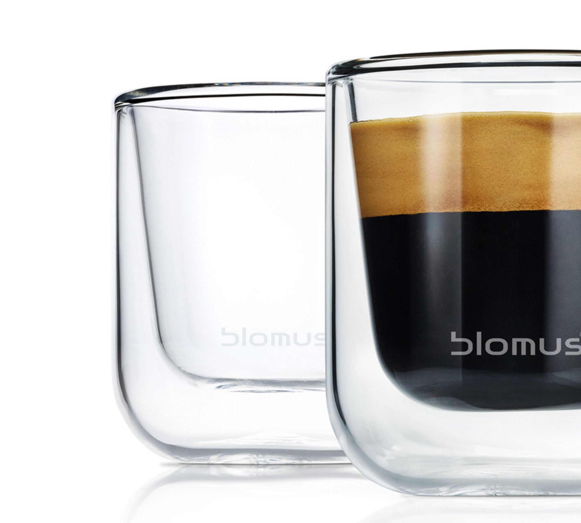 2x Nero Espresso Gläser Set Doppelwandig