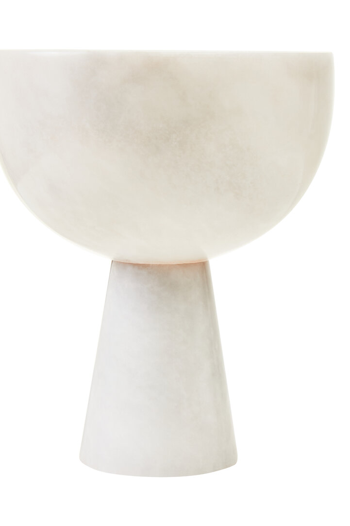 Salmo Small Bowl Marble White