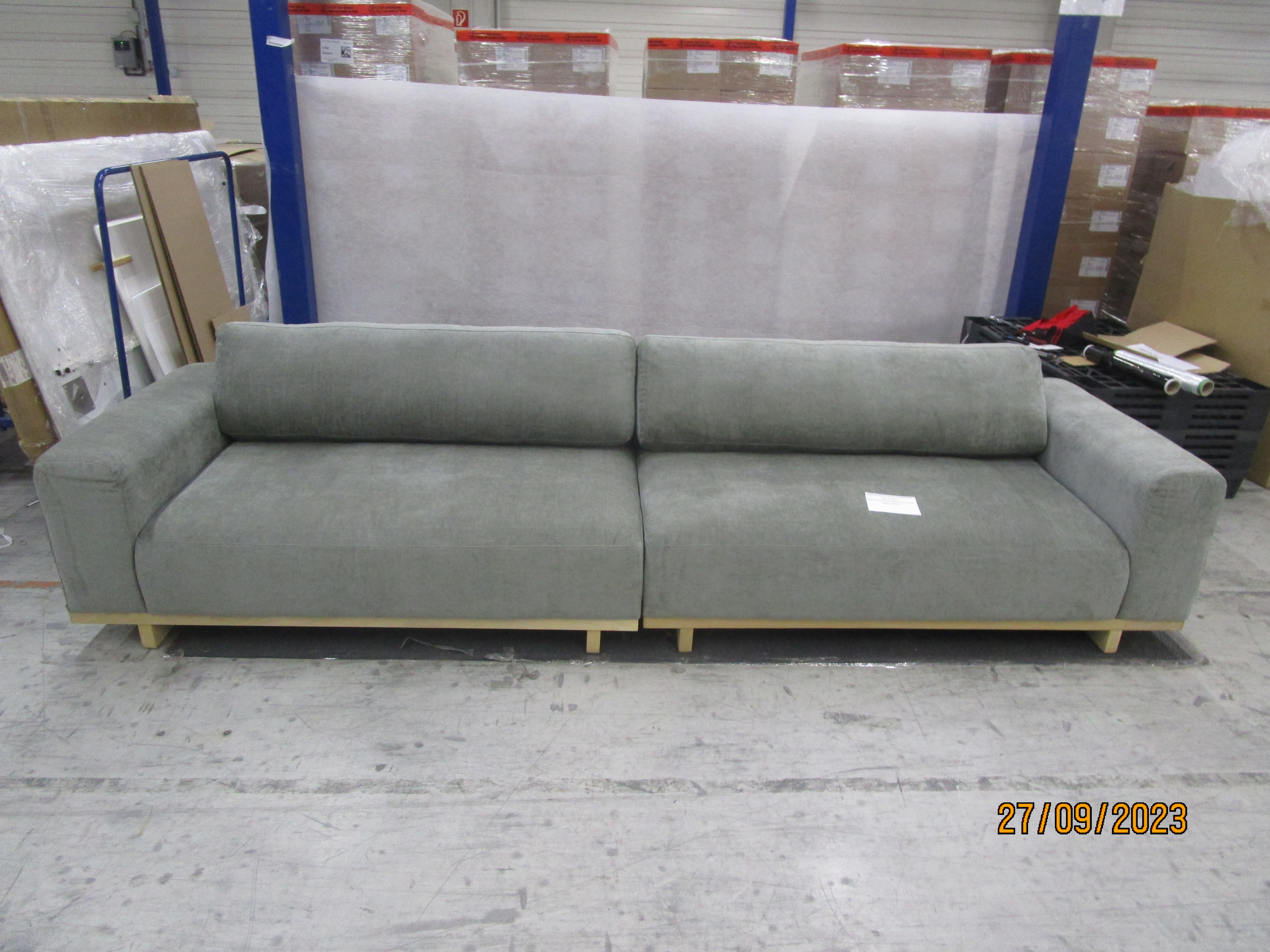 Aya Sofa 4-Sitzer Planet Grey Green