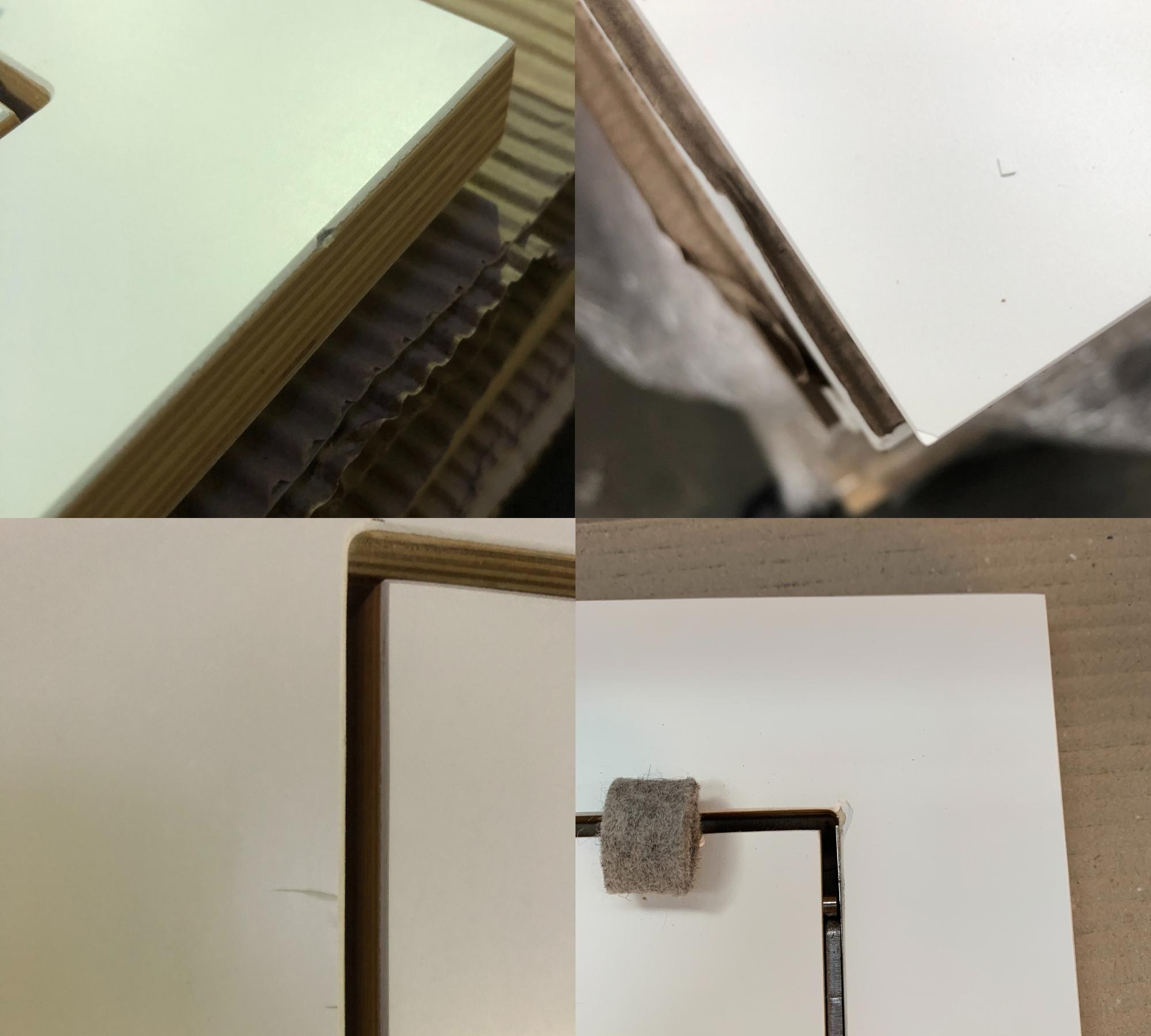 Fläpps Sekretär 80x80-2 Weiß