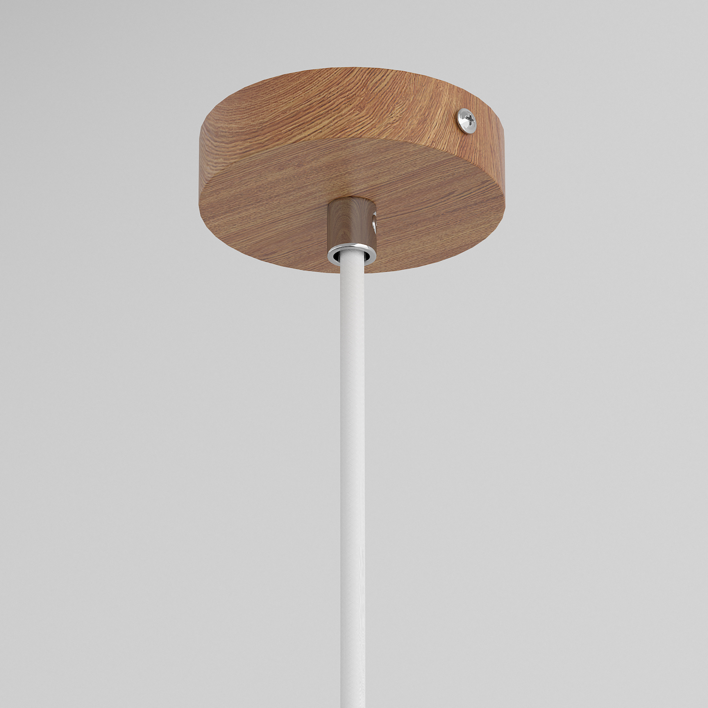 1-Light Menty Type B Pendant Light Opal Glass Iron