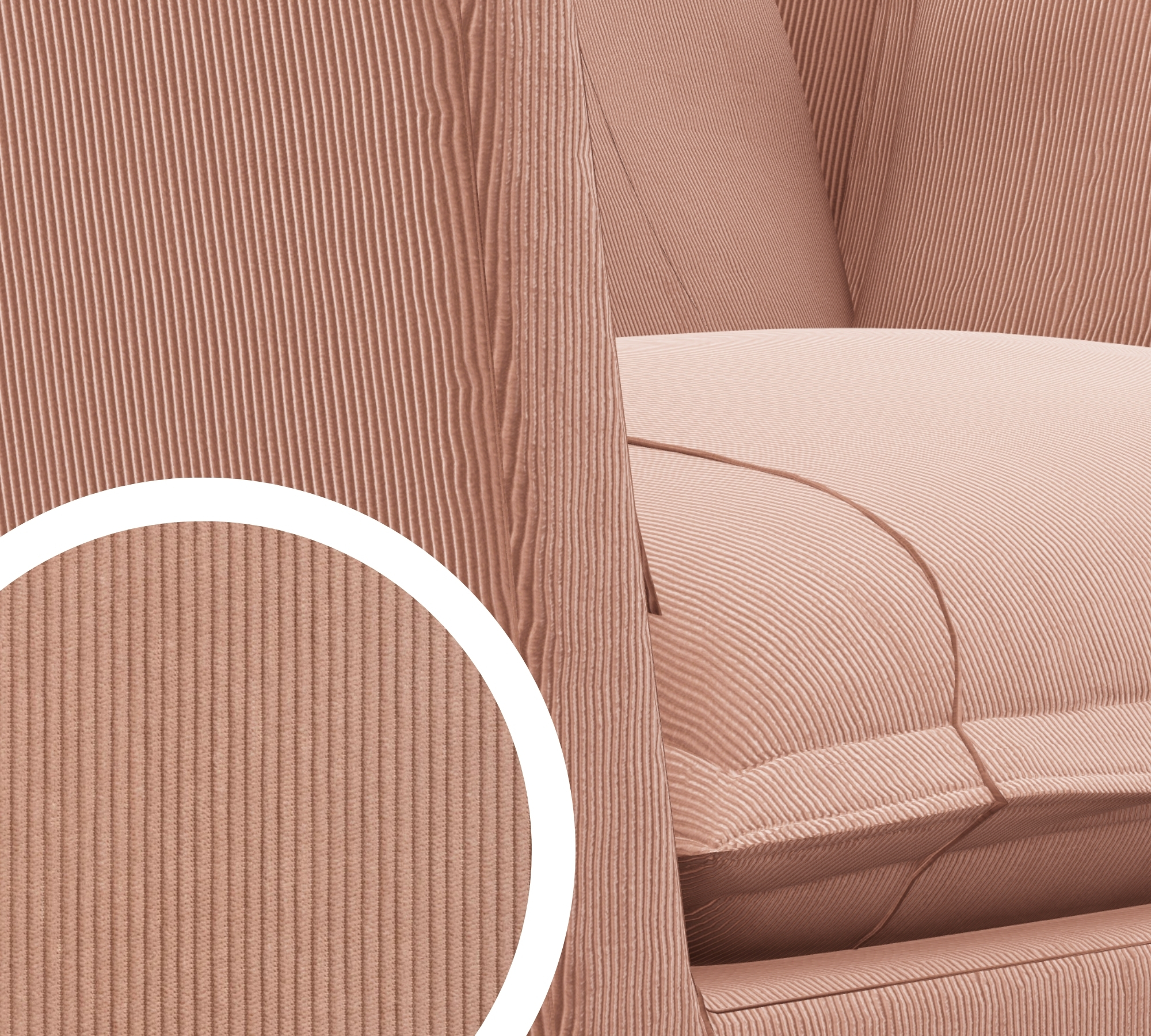 Svanen Loveseat Floki Lachsrosa 06