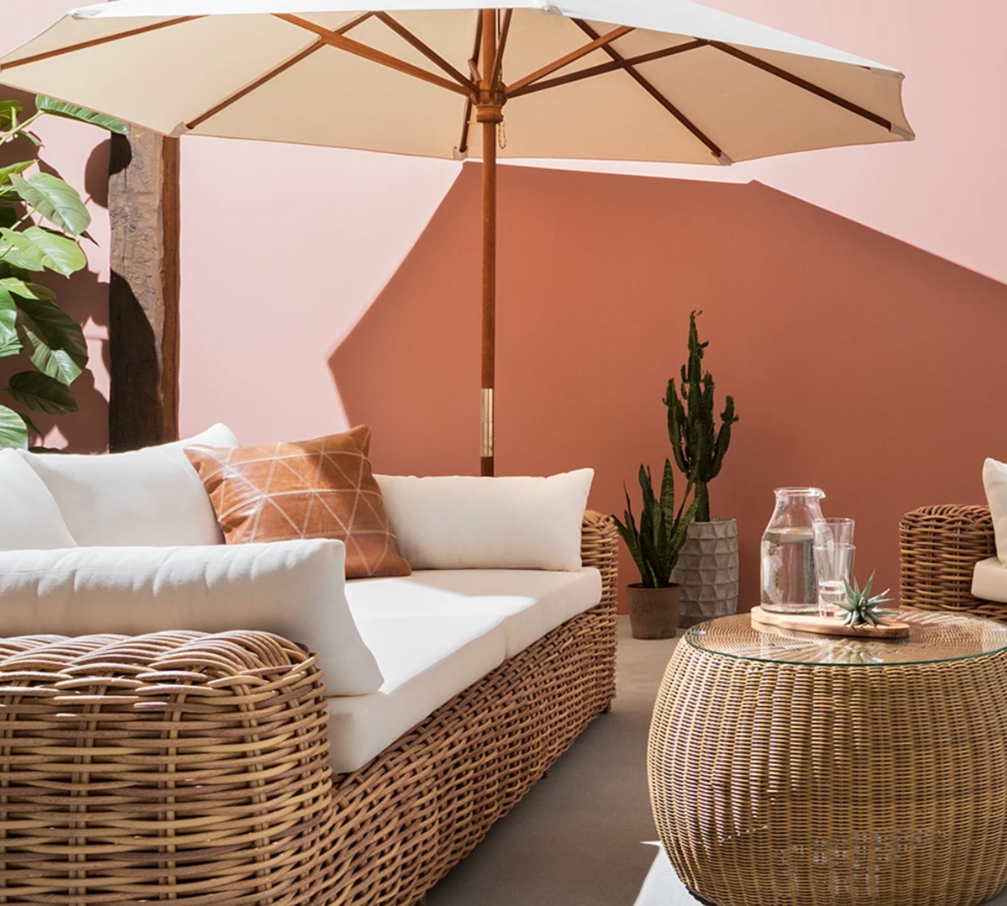 Sonnenschirm Sombrilla I Beige