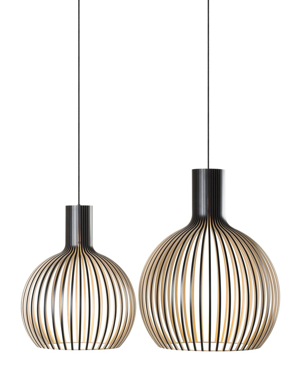 Octo Small 4241 Pendelleuchte Schwarz