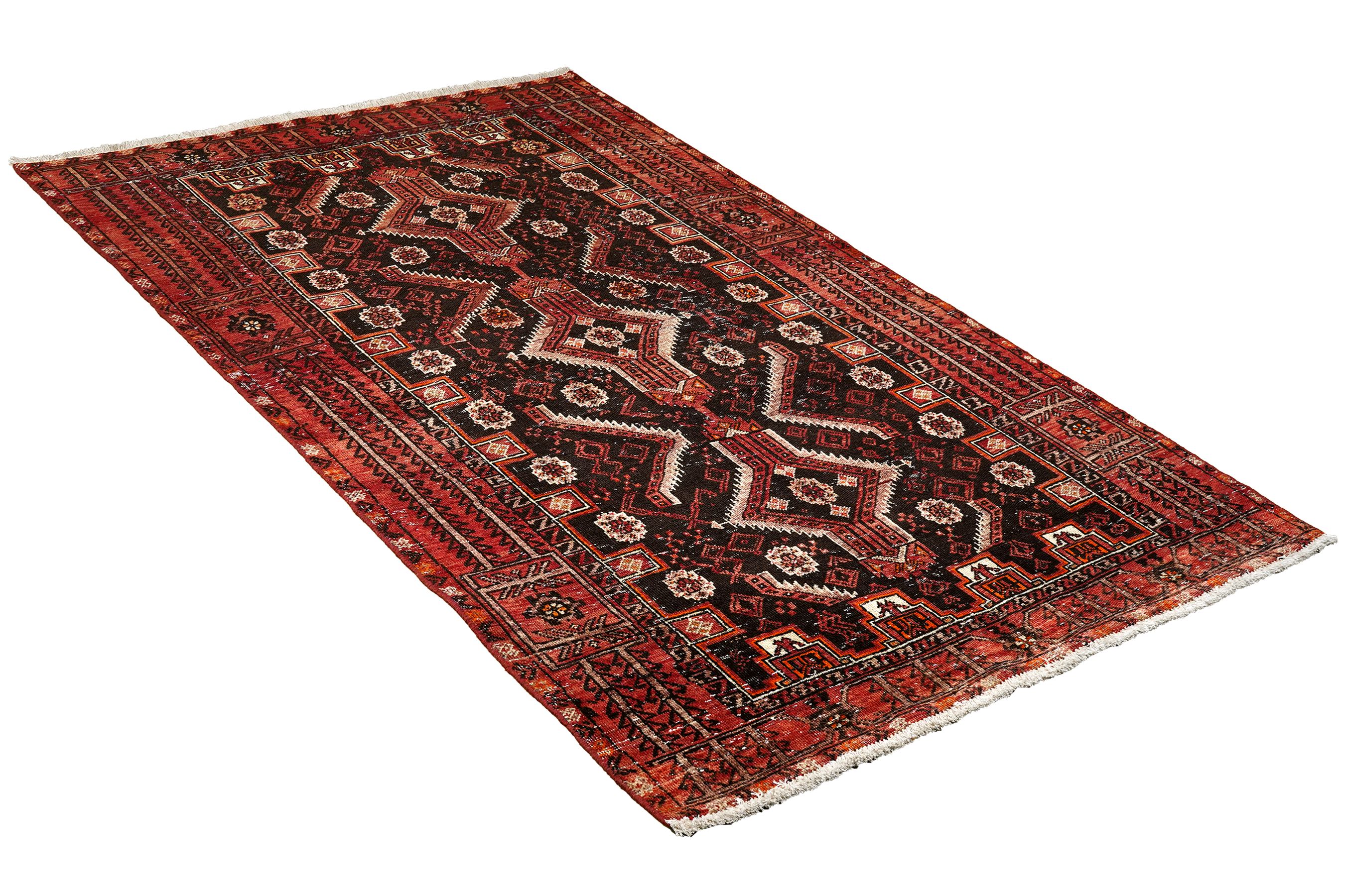 Heritage Teppich Wolle Mehrfarbig