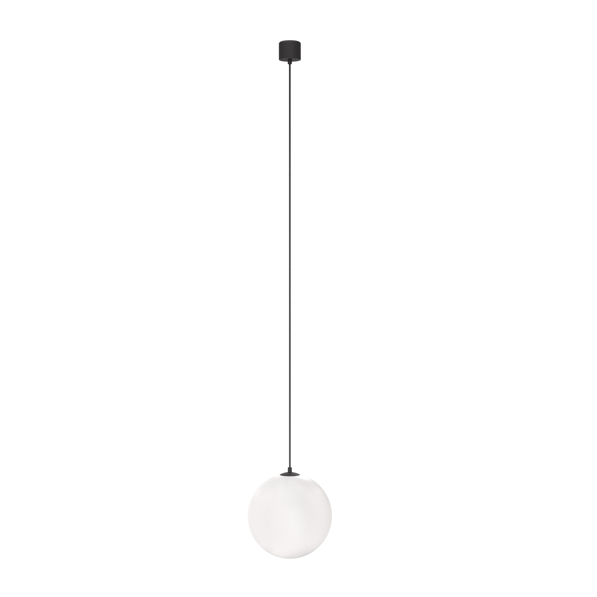 Luna Pendant Light Black Ø 20cm
