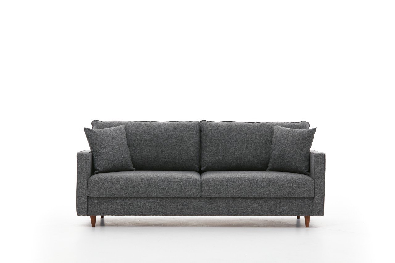 Eva Sofa 3-Sitzer Grau