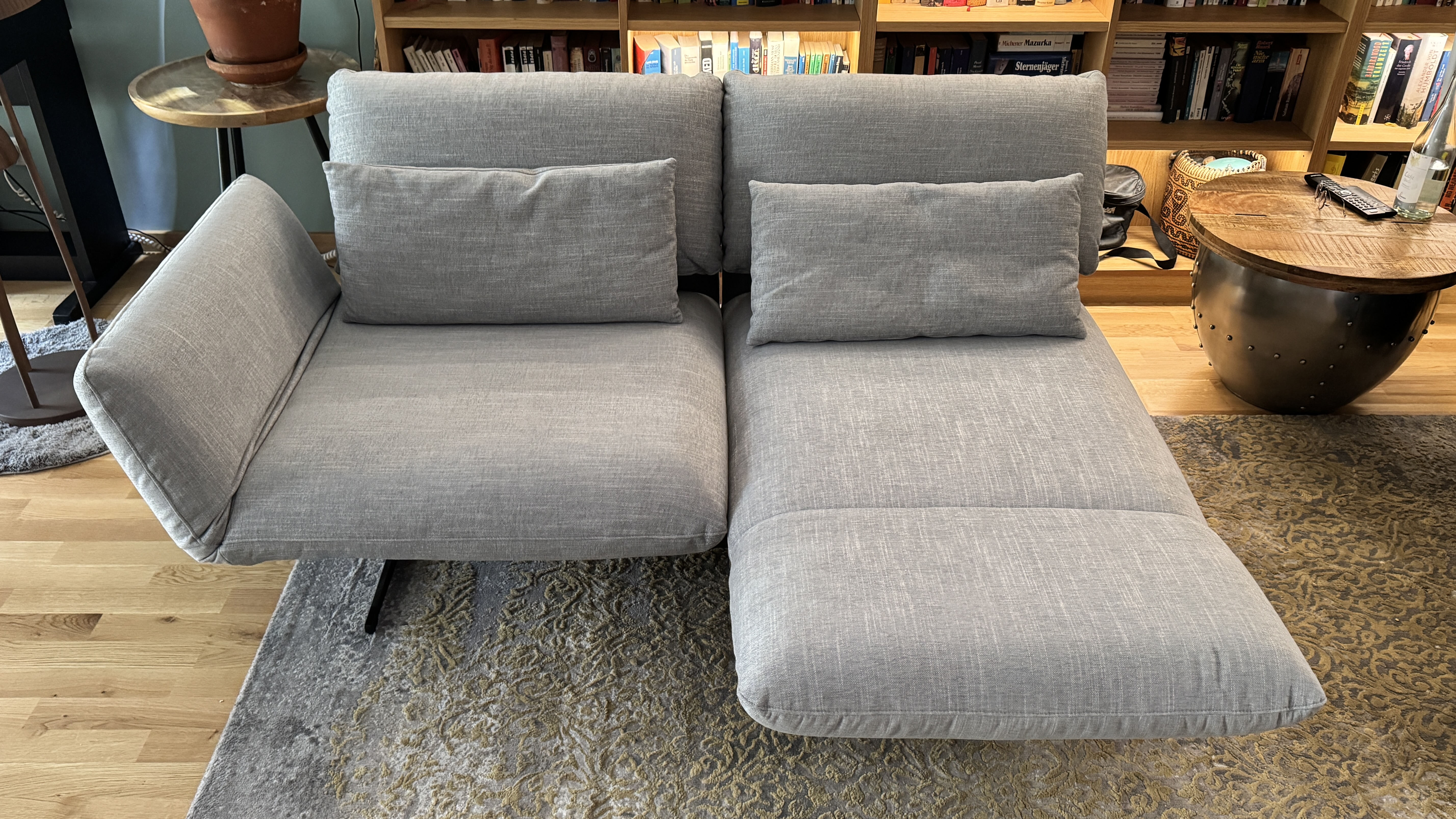 Messina Sofa 2-Sitzer Grau