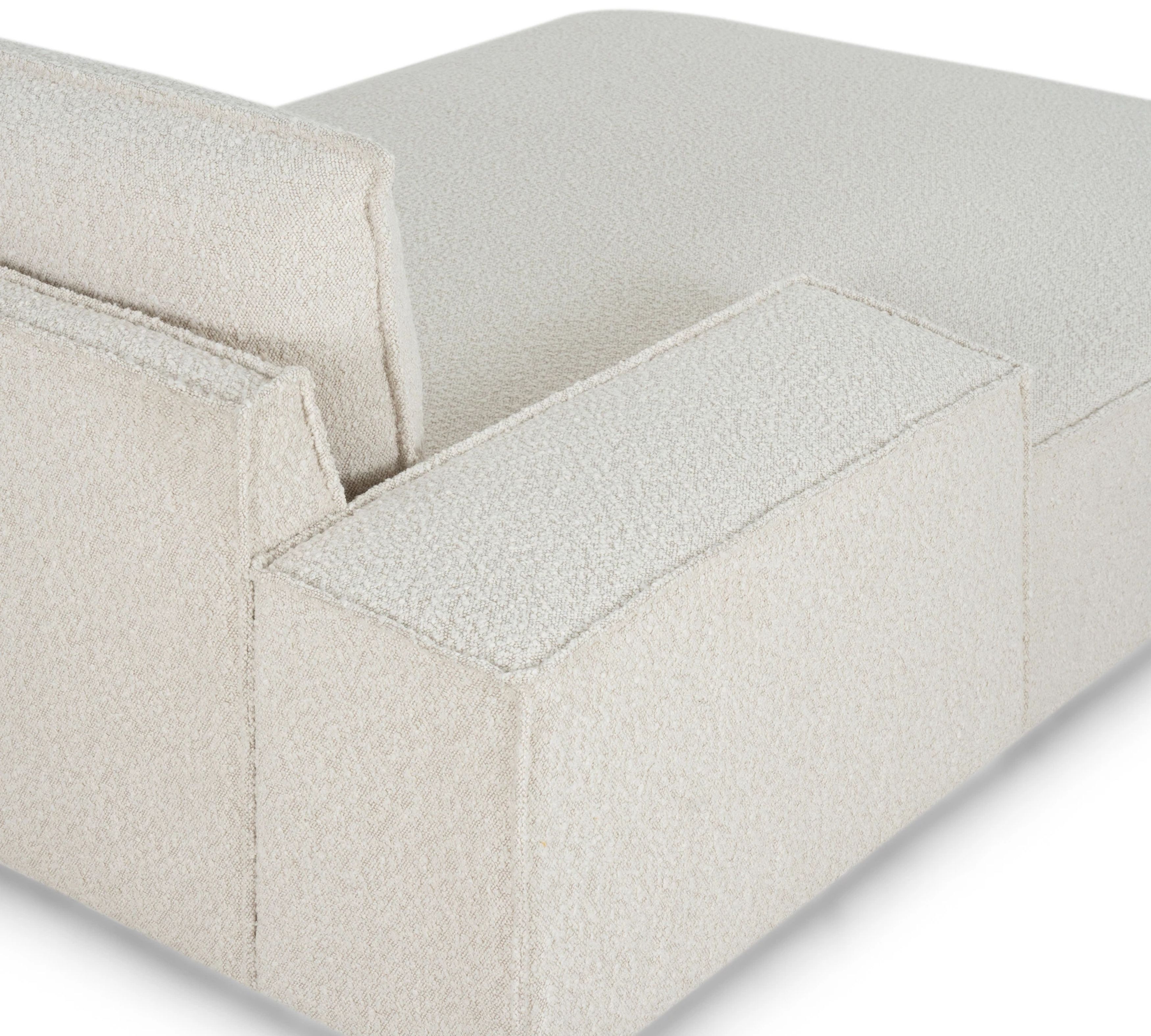 Daphne 1-Sitzer Récamiere Links Maya Cream