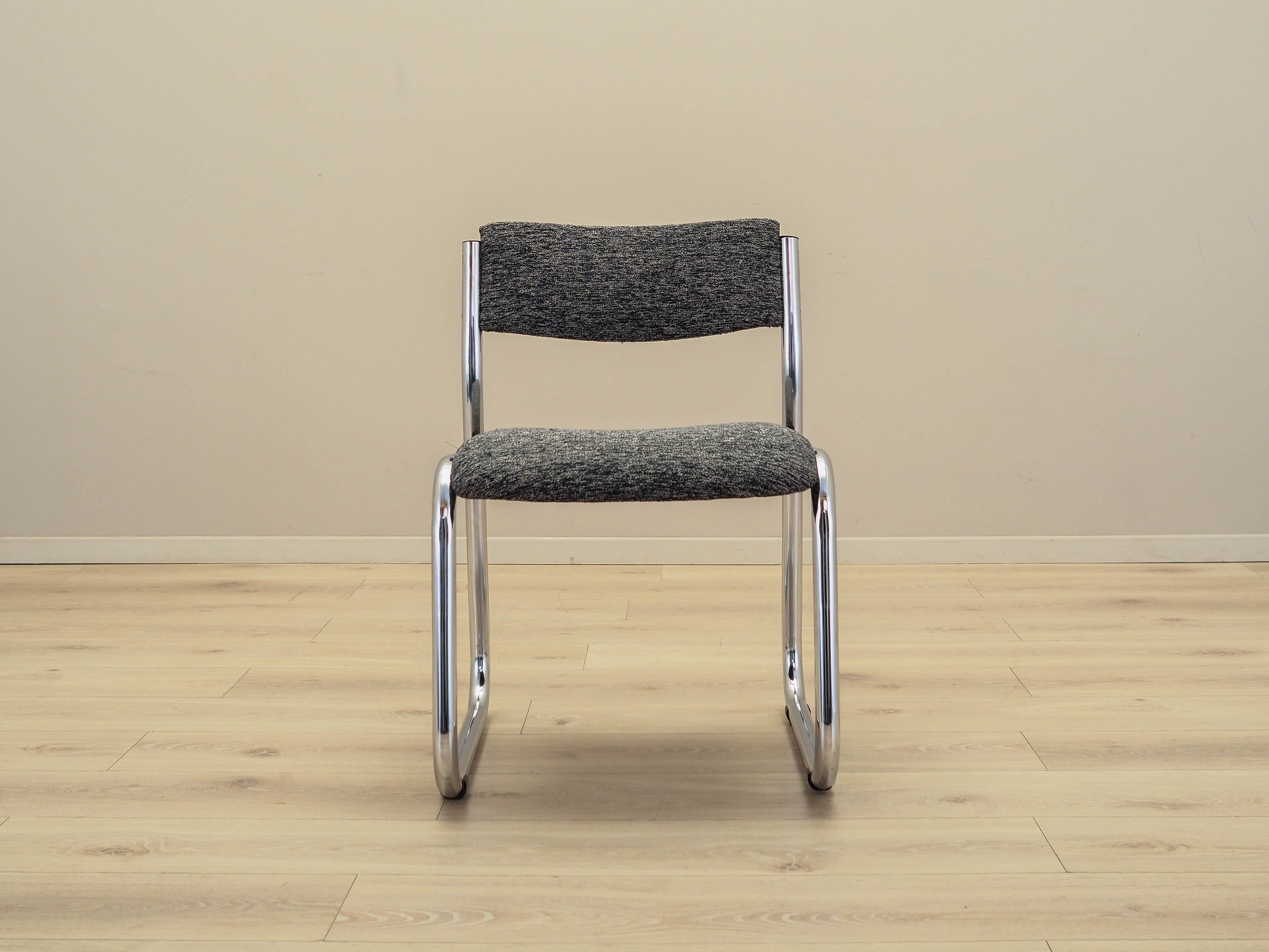 6x Chair Set Wood Brown 1980s