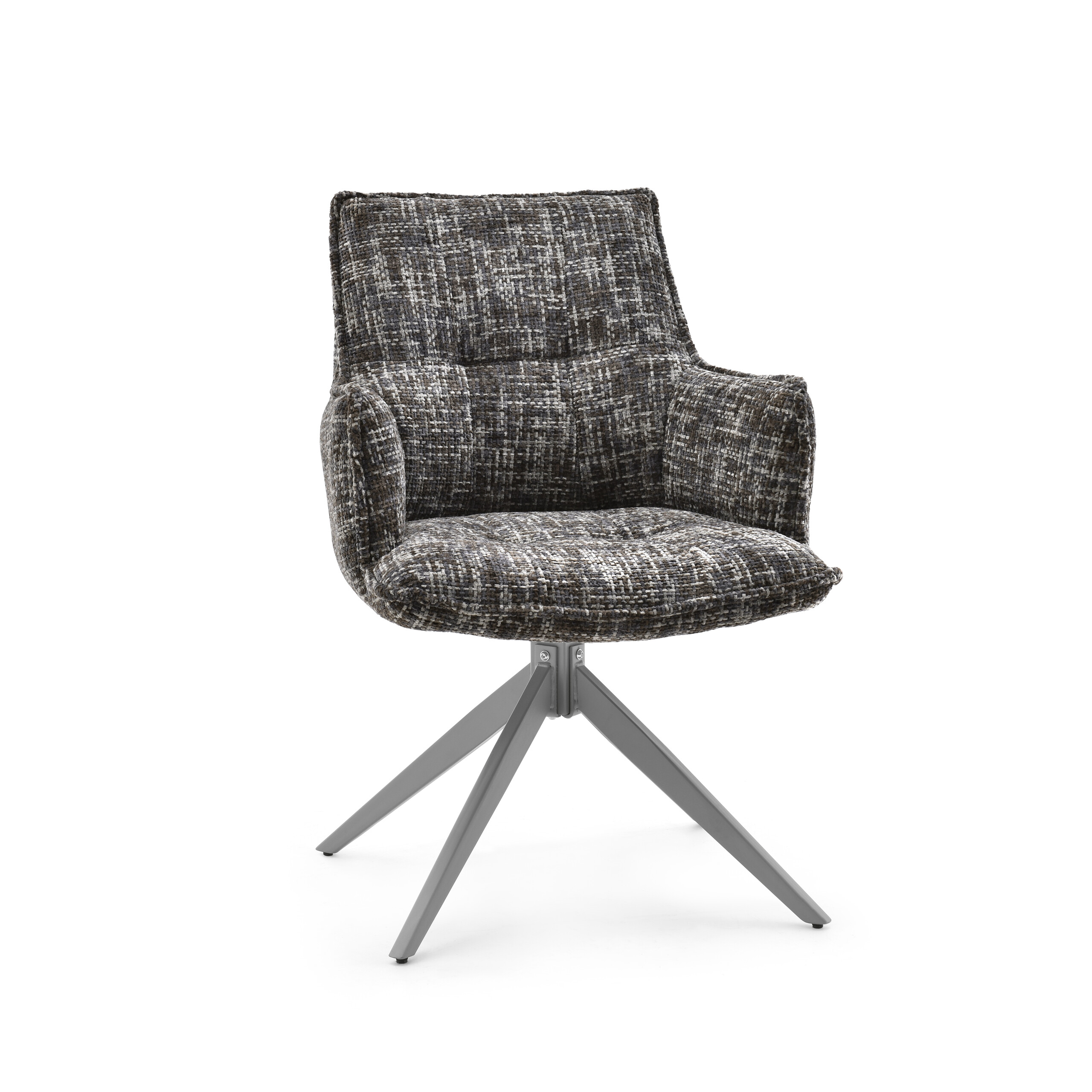 Dining chair fabric gray