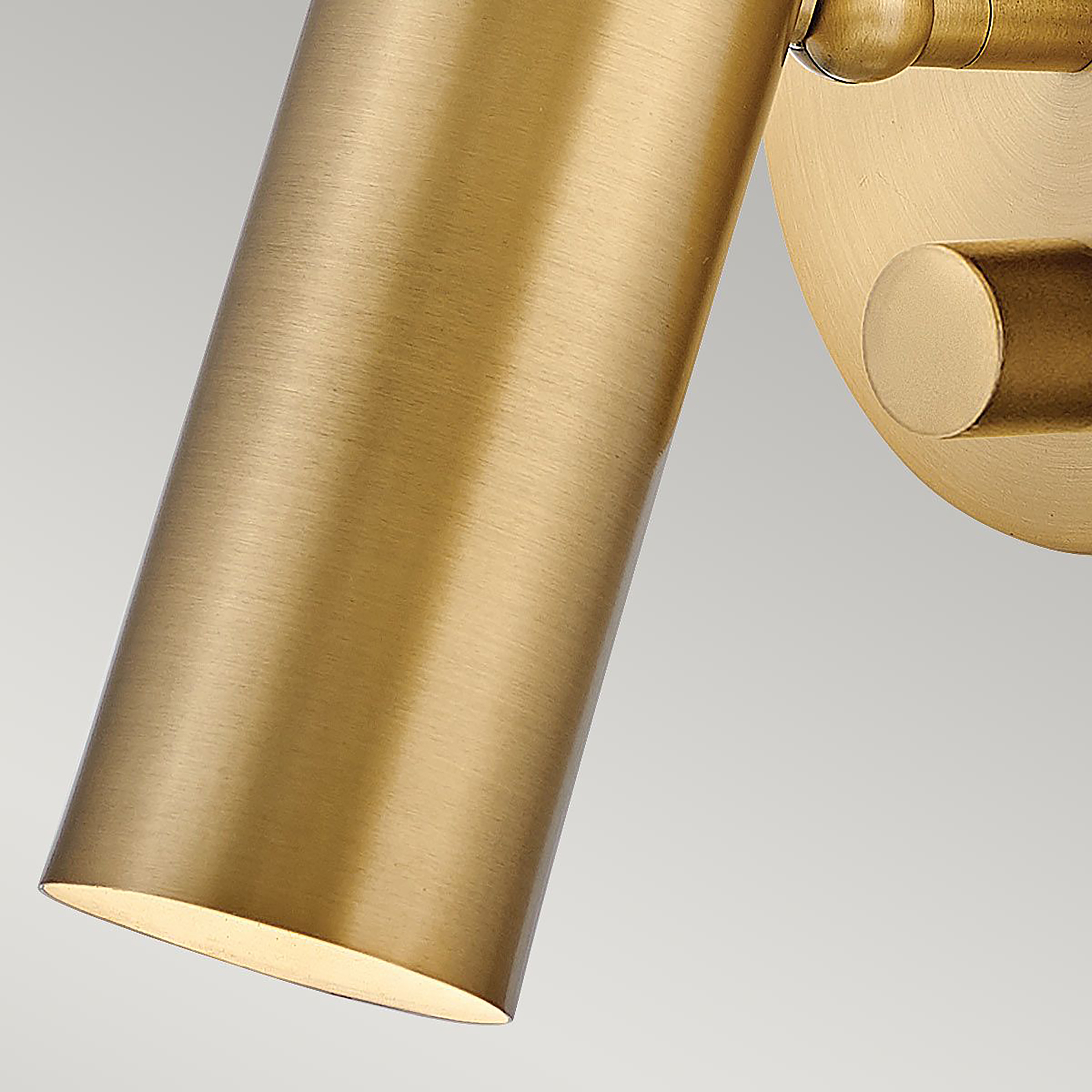 Wandleuchte Dax Stahl Gold