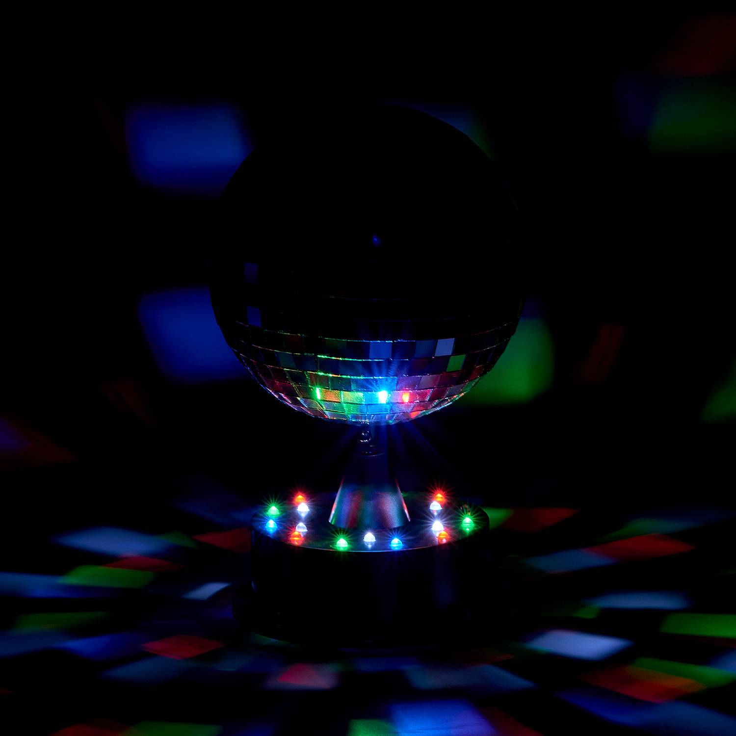 Discokugel DISCO PVC / Glas Silber
