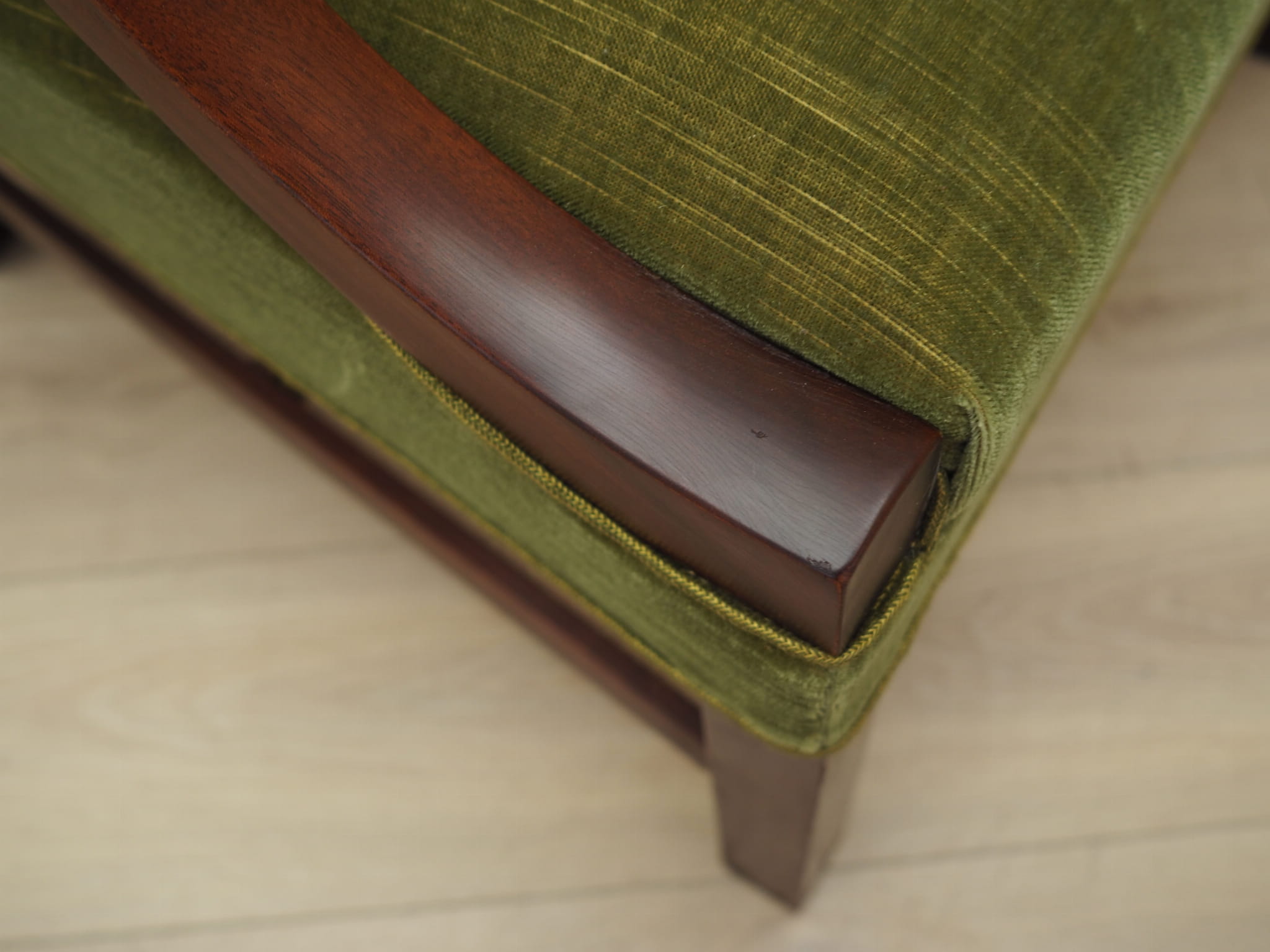 Mahogany Sessel 1970 Jahre