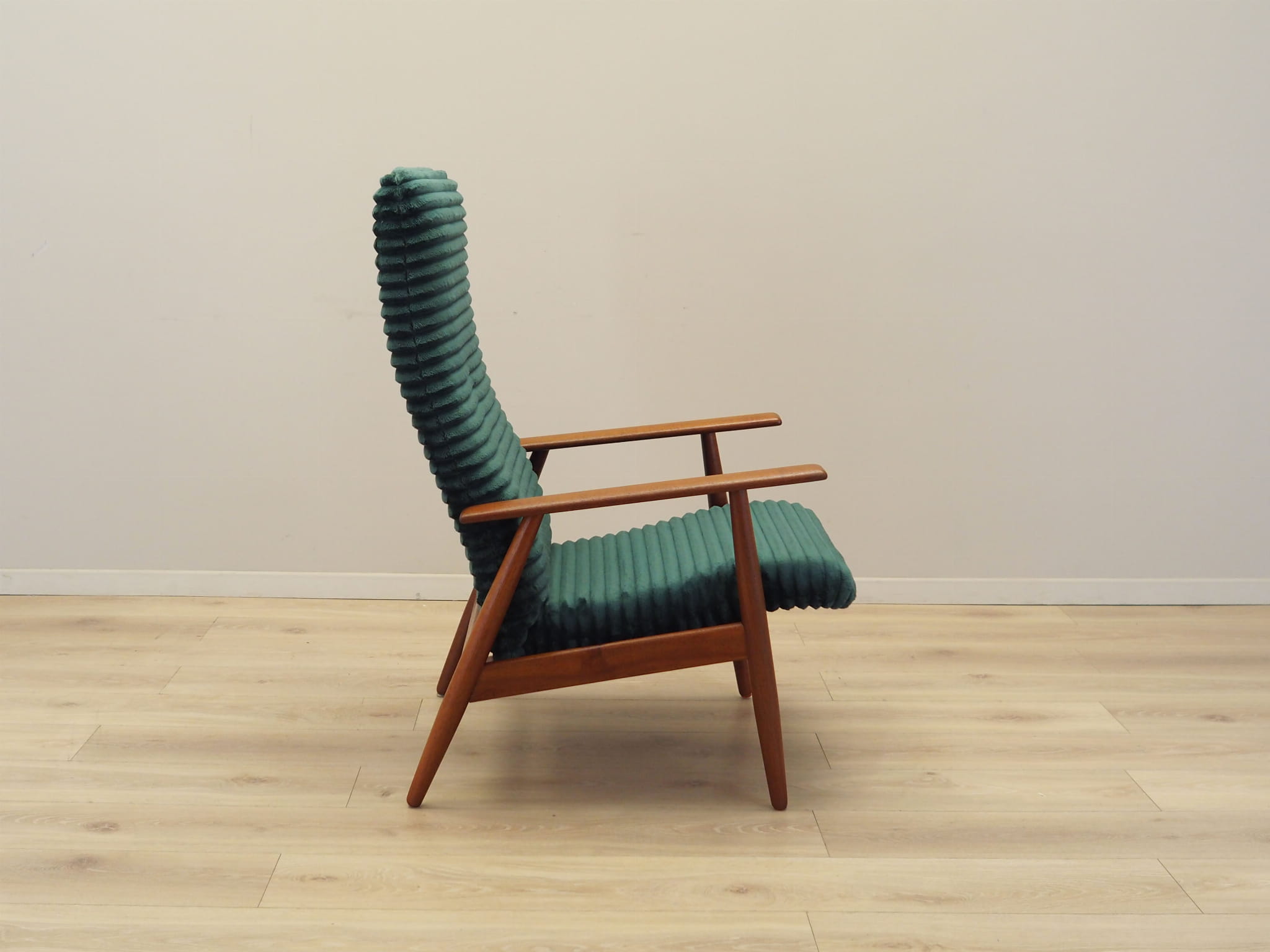 Armchair with armrests Velvet Green 1970s