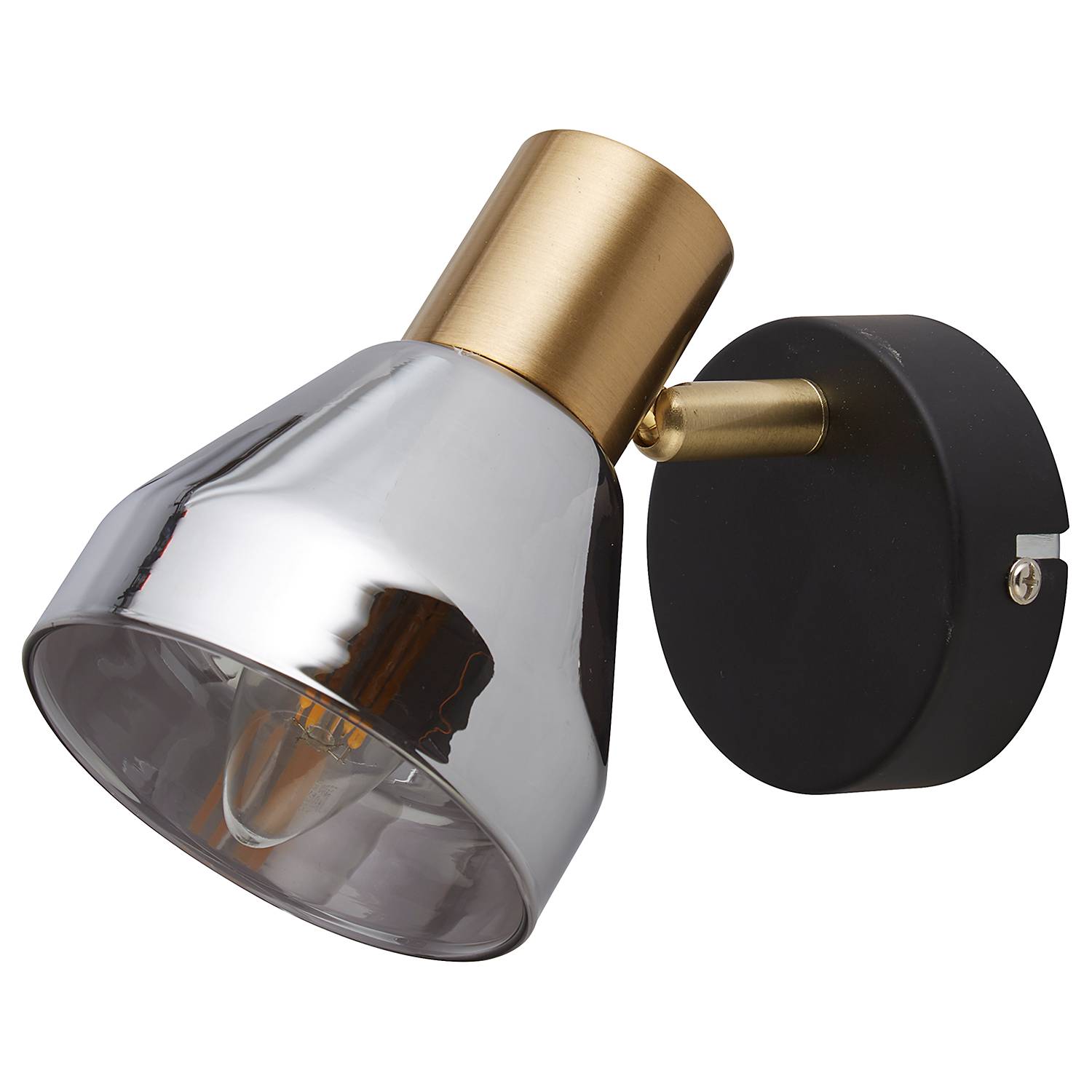 Lanester Wall Lamp Steel 1-flame