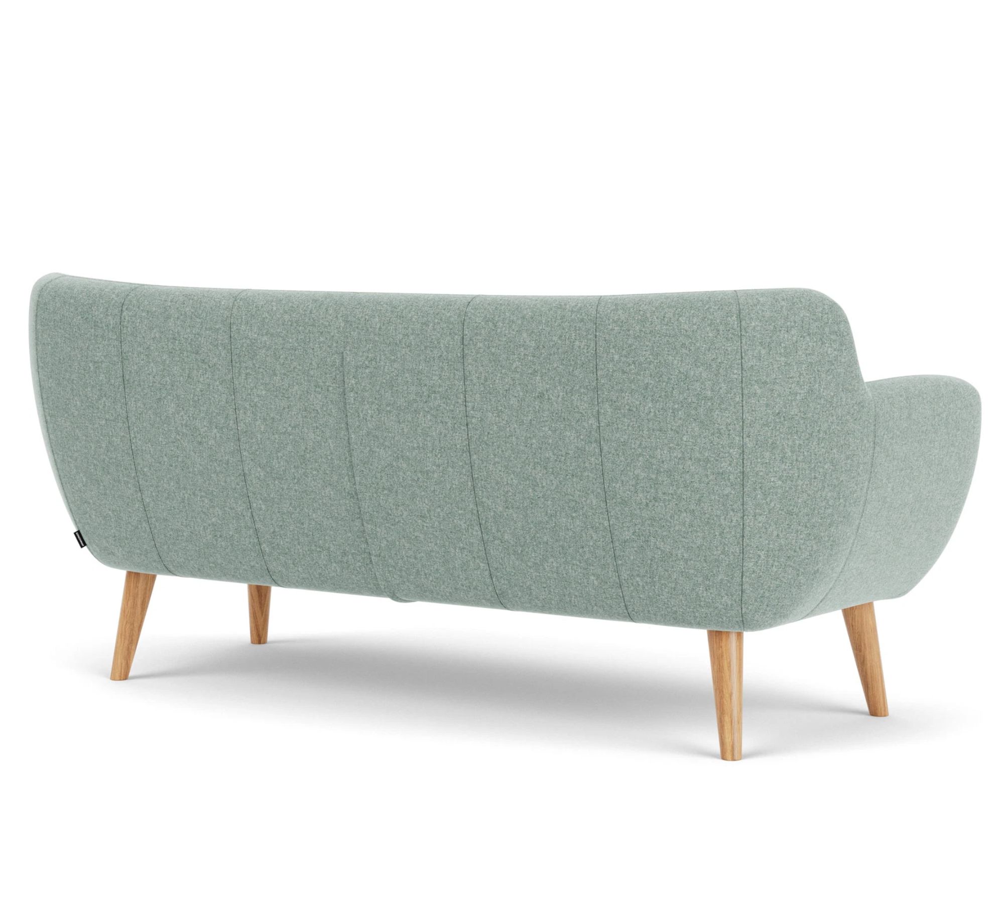 Anne Sofa 3-Sitzer Fabio Grey Green