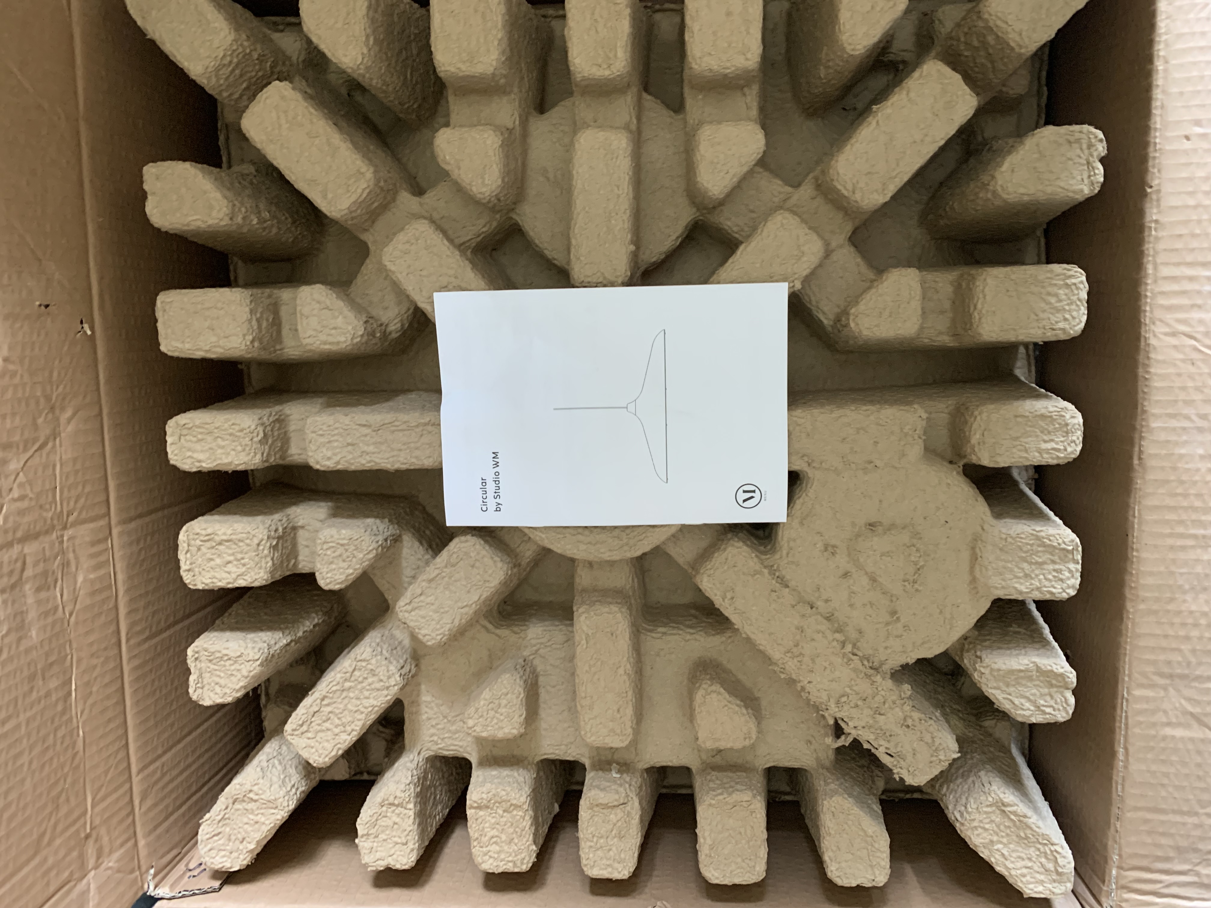 Pendant lamp Aluminum Black