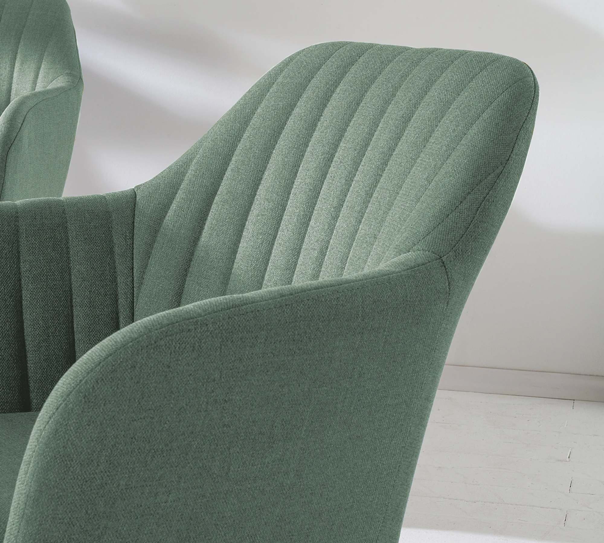 Armchair TILANDA Fabric Cors: Mint Grey Single chair