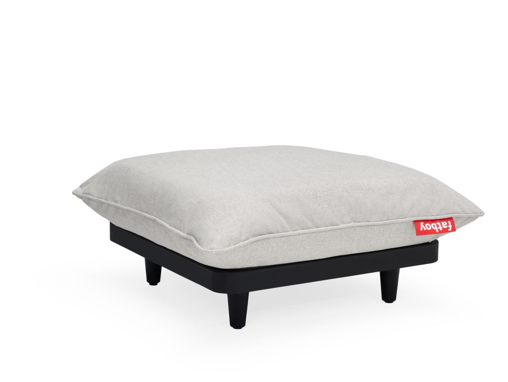 Paletti Hocker Polyester Weiß
