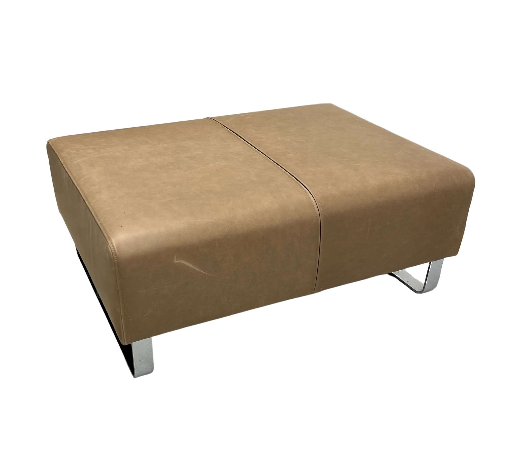 Groove Sofa 3-Sitzer Leder Braun