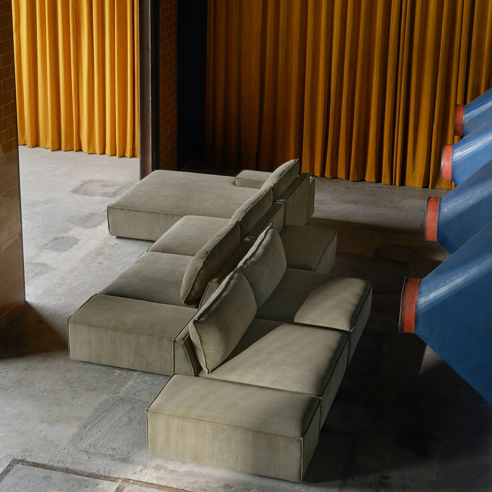 Daphne 1-seater module Free Sage