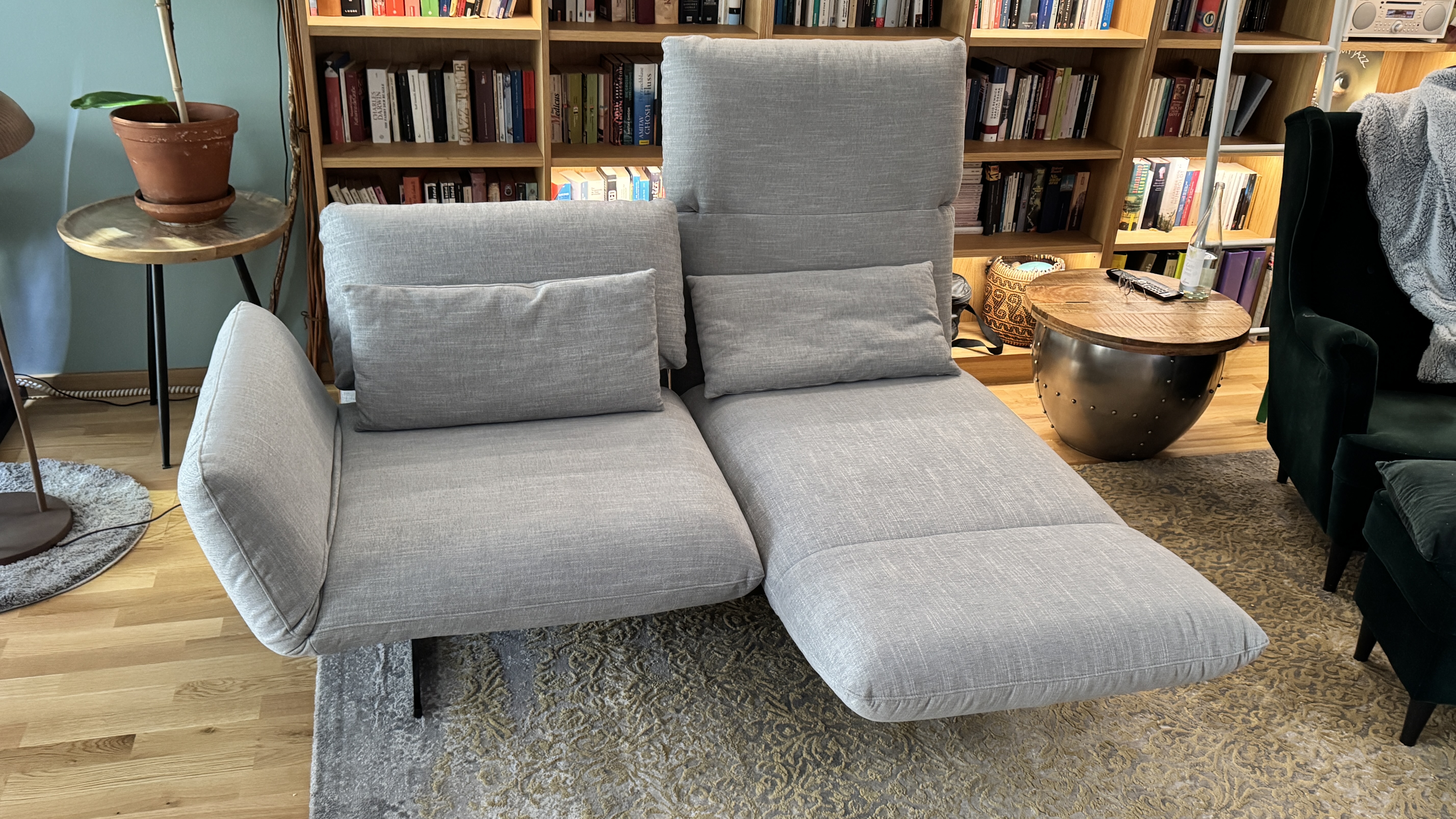 Messina Sofa 2-Sitzer Grau