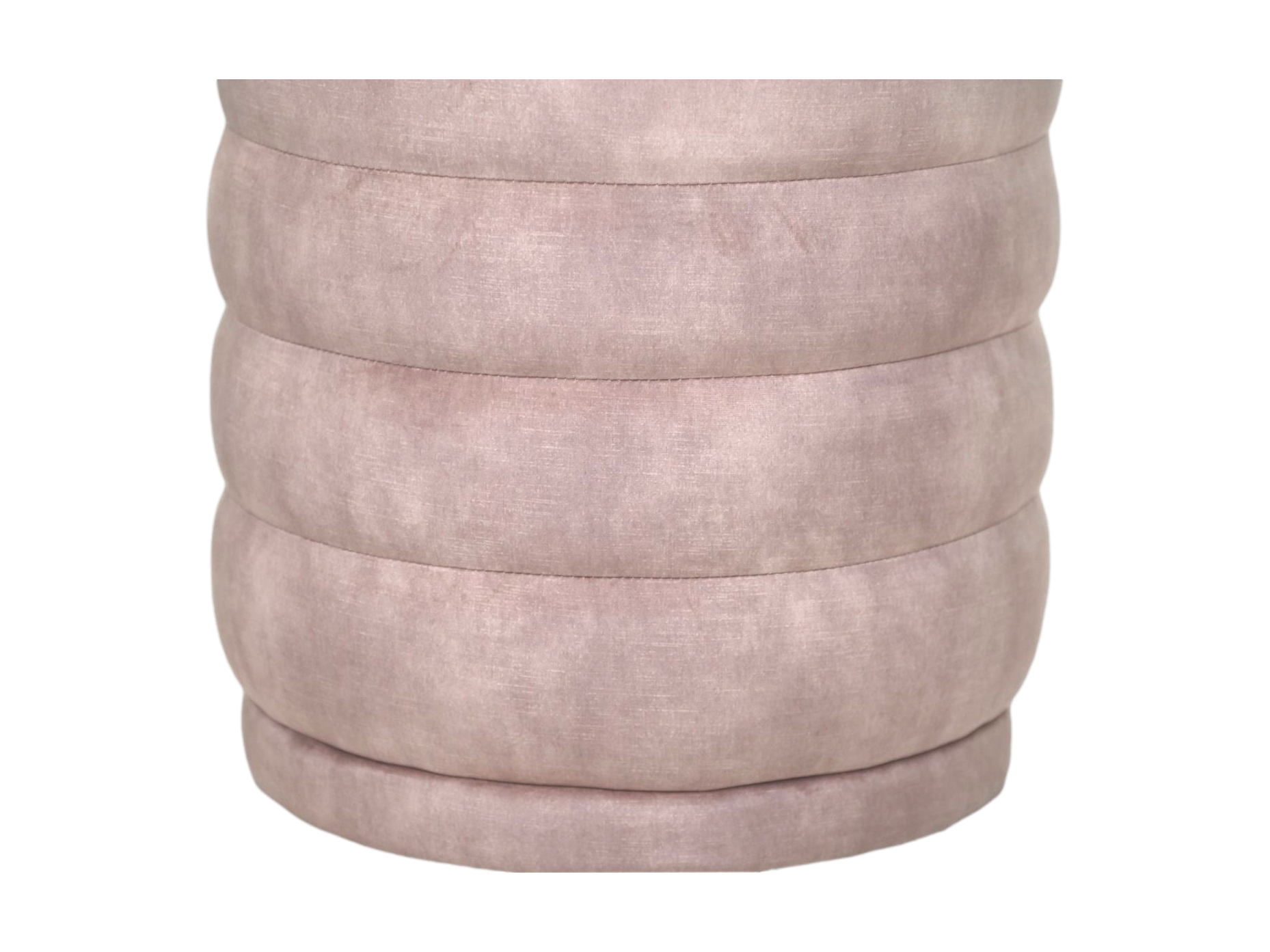 Runder Ringe Fußhocker Pink