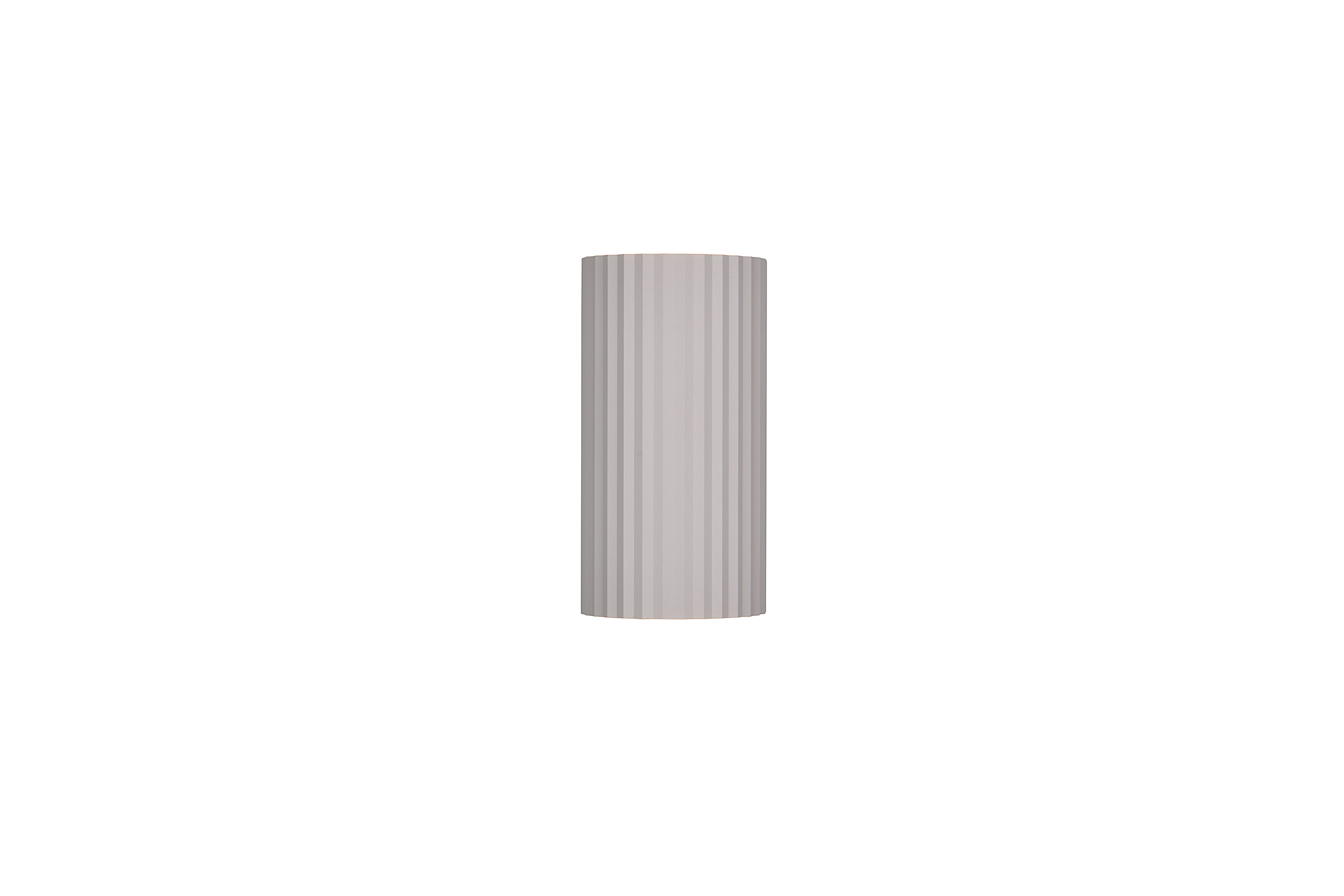 Soka Wandleuchte 2-flammig Eisen Grau