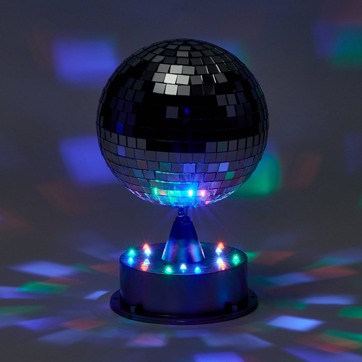 Discokugel DISCO PVC / Glas Silber