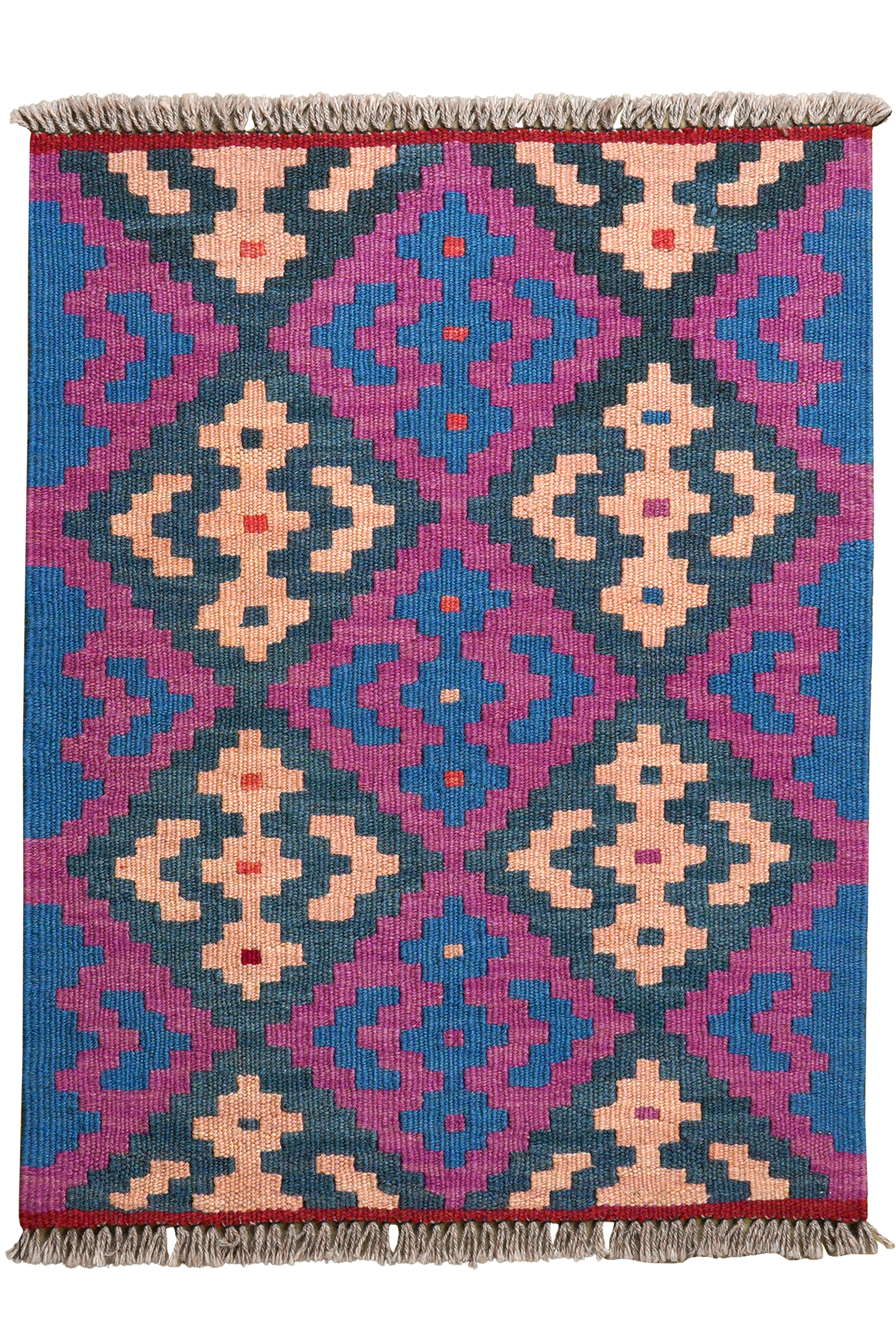Kilim Gashgai Teppich Mehrfarbig
