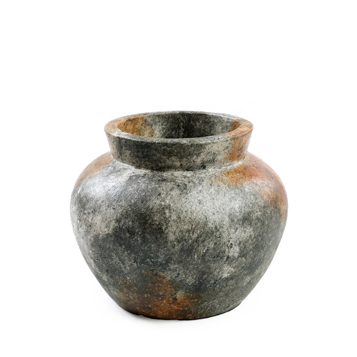 Funky Vase Grau
