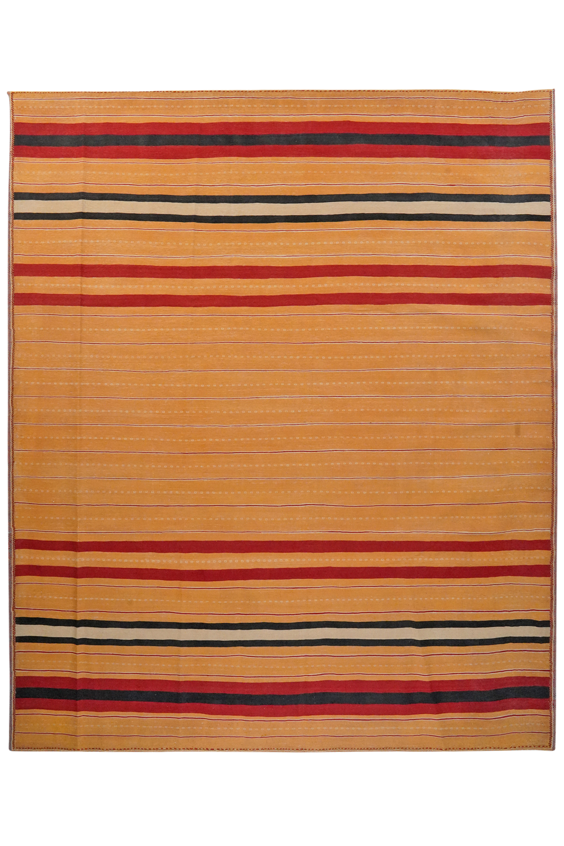 Kilim Afshar Teppich Braun