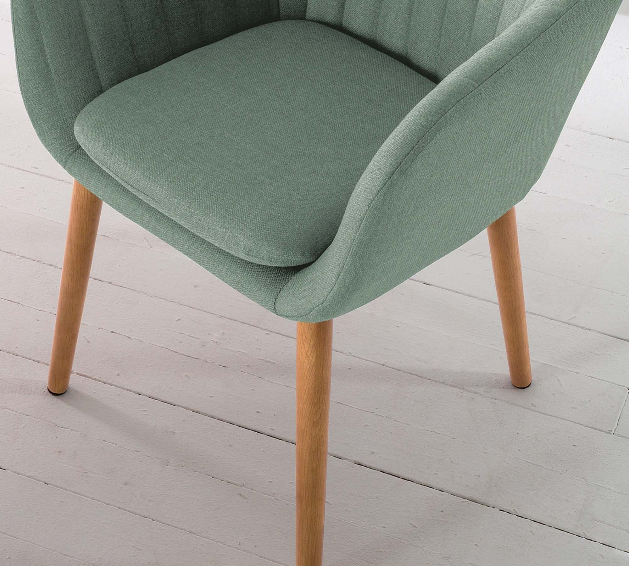Armchair TILANDA Fabric Cors: Mint Grey Single chair