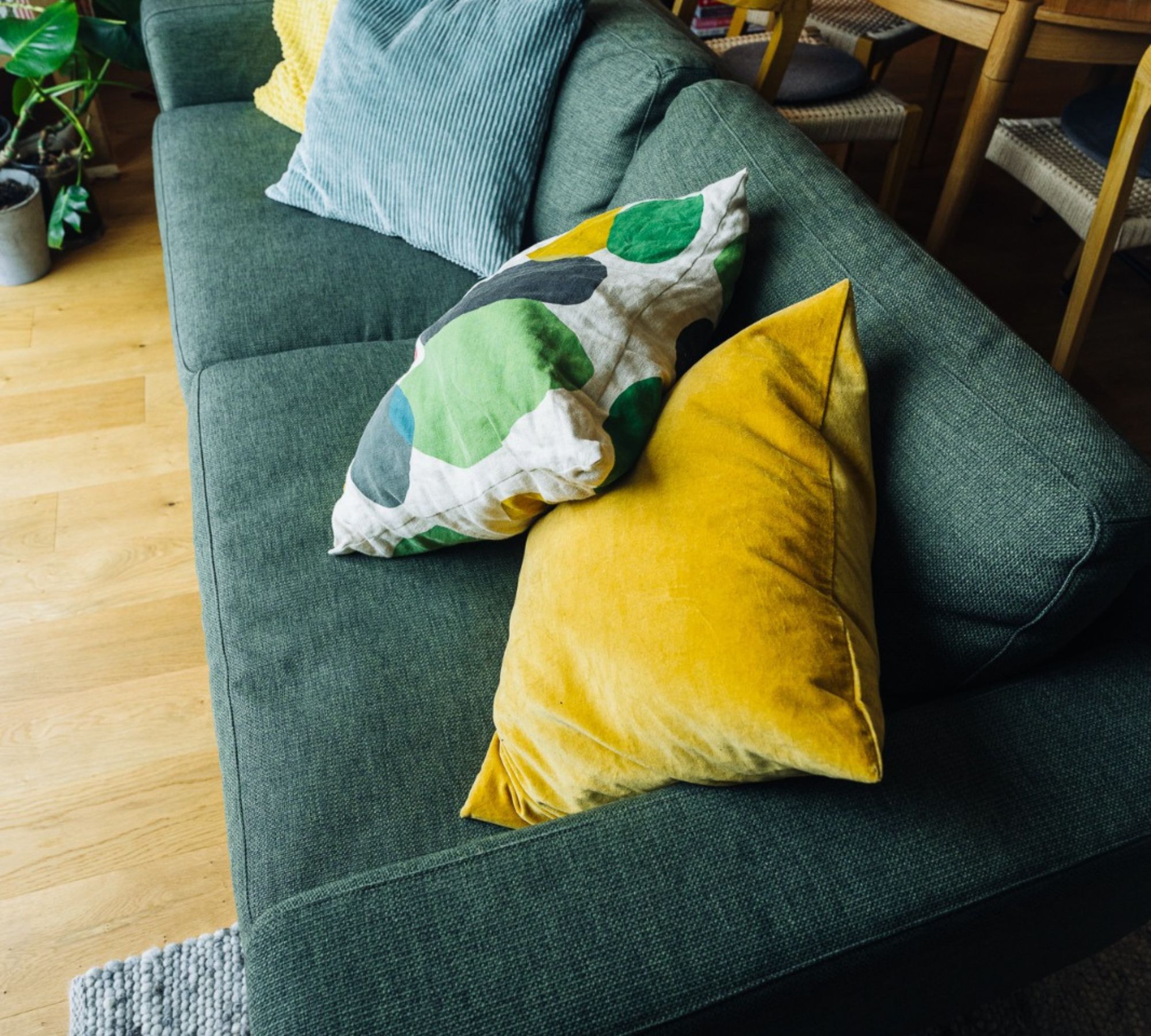 Scandinavia Sofa 2,5-Sitzer Grün