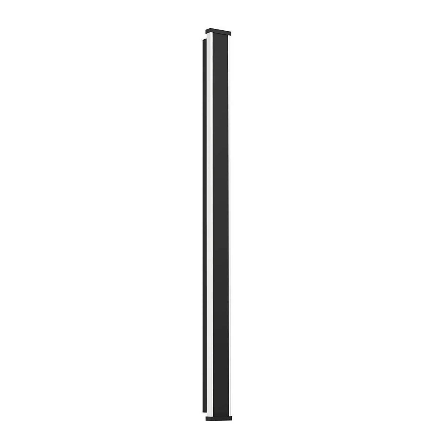 LED-Wandleuchte Neviano Polycarbonat Stahl